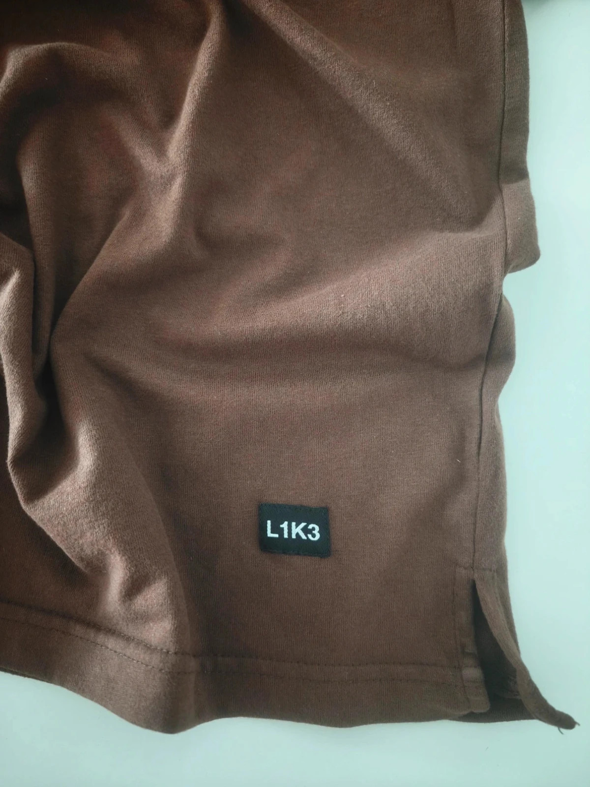 🟤 Camiseta Marrón Chocolate Oversize Fit - Bershka Talla S – Bershka – taille S 3