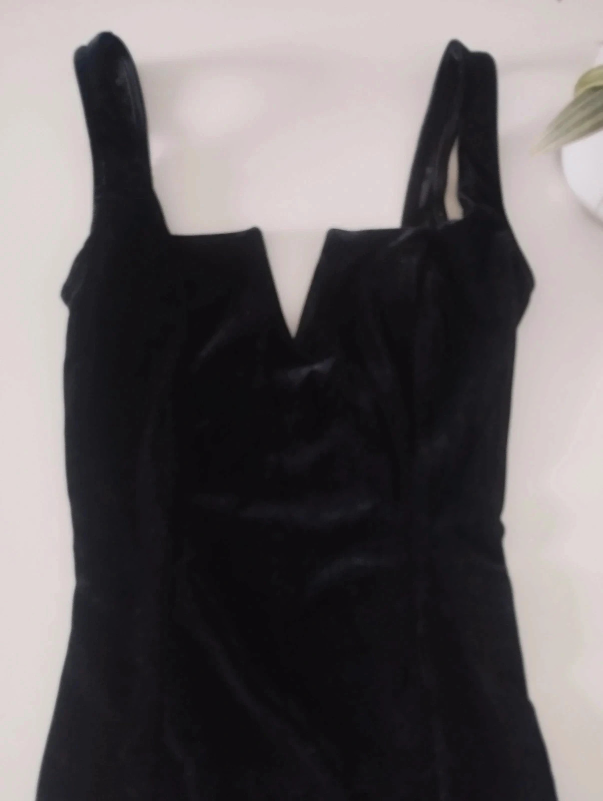 Body terciopelo negro, Bershka. Talla XS – Bershka – taille XS / 34 / 6 2