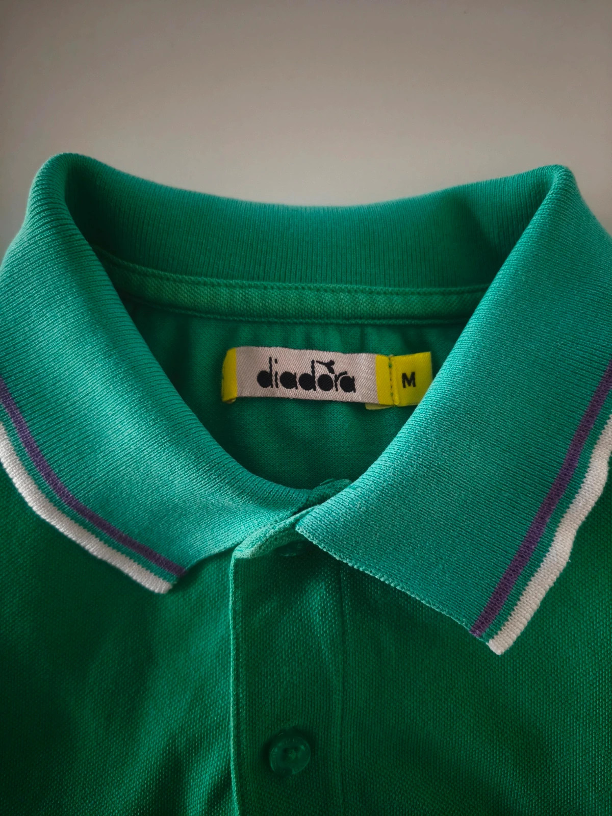 🎾 Polo Diadora Verde Esmeralda (Talla M) – Diadora – taille M 2