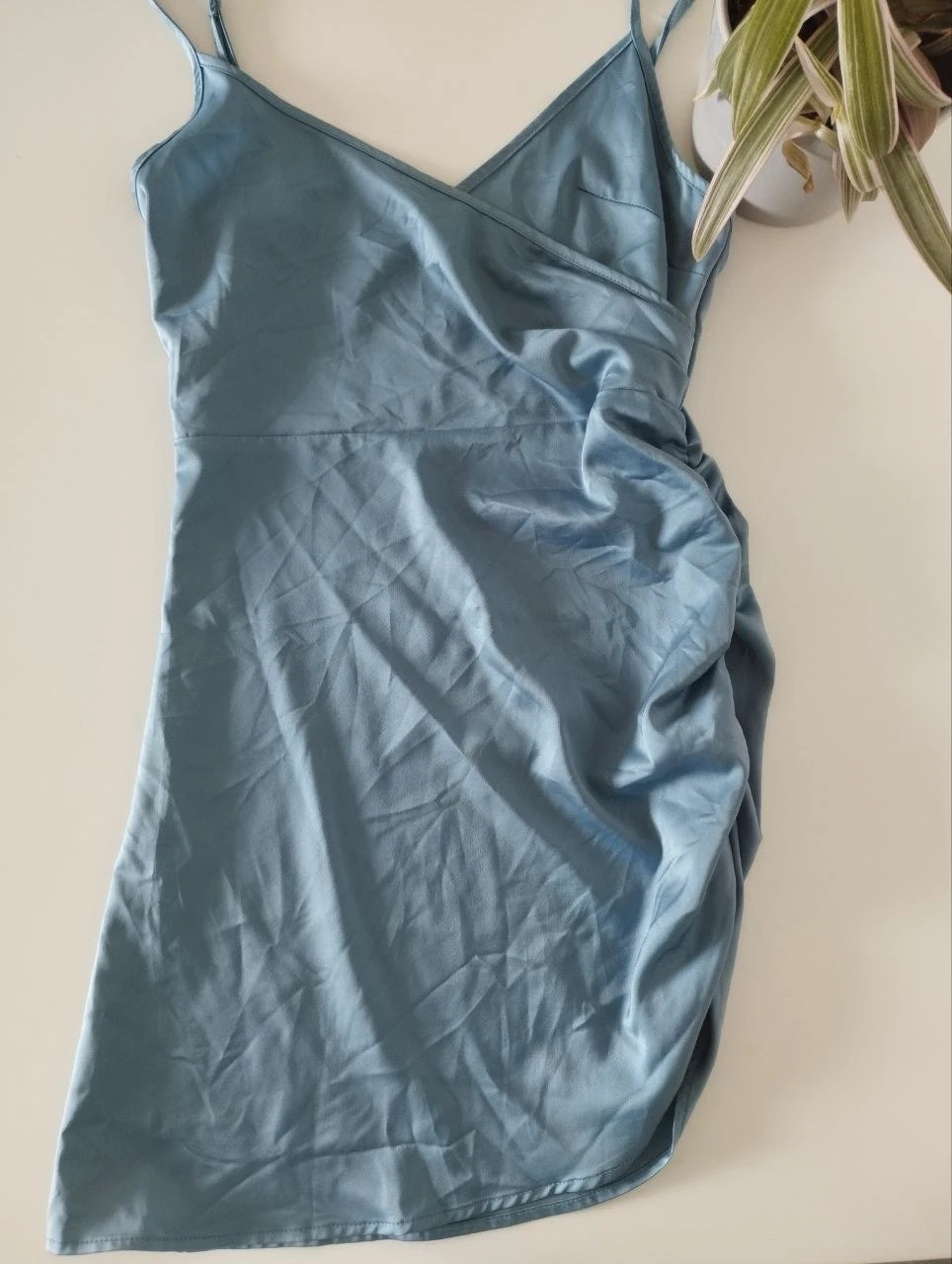 Vestido satinado Cider. Talla XS 💙 – Cider – taille XS / 34 / 6 2