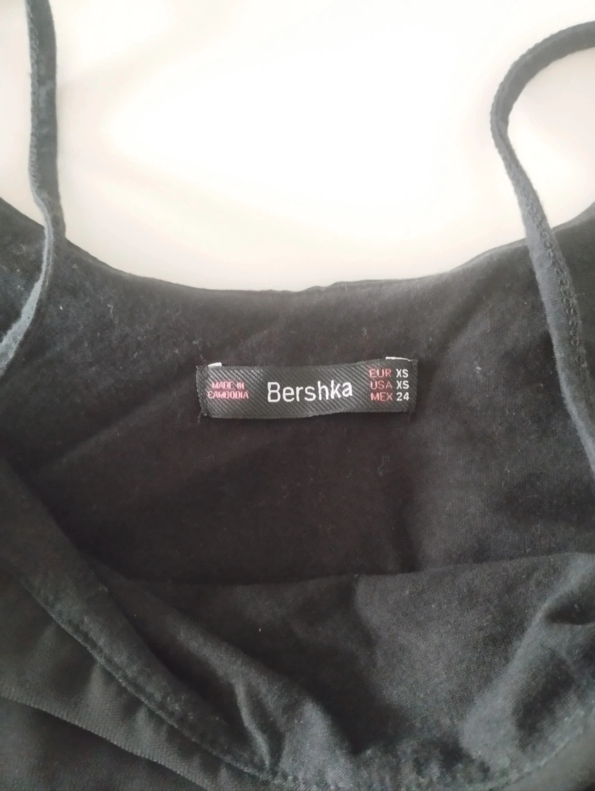 Top negro Bershka – Bershka – taille XS / 34 / 6 2