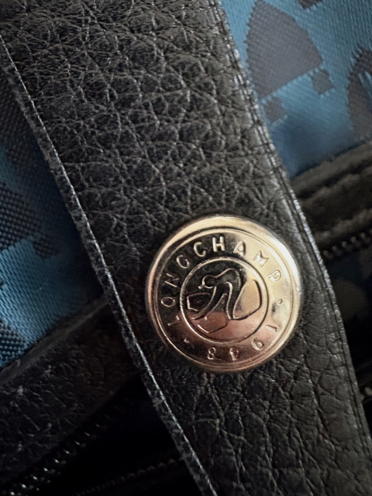 Sac porté épaule Longchamp en cuir noir – Longchamp – taille Taille unique 7