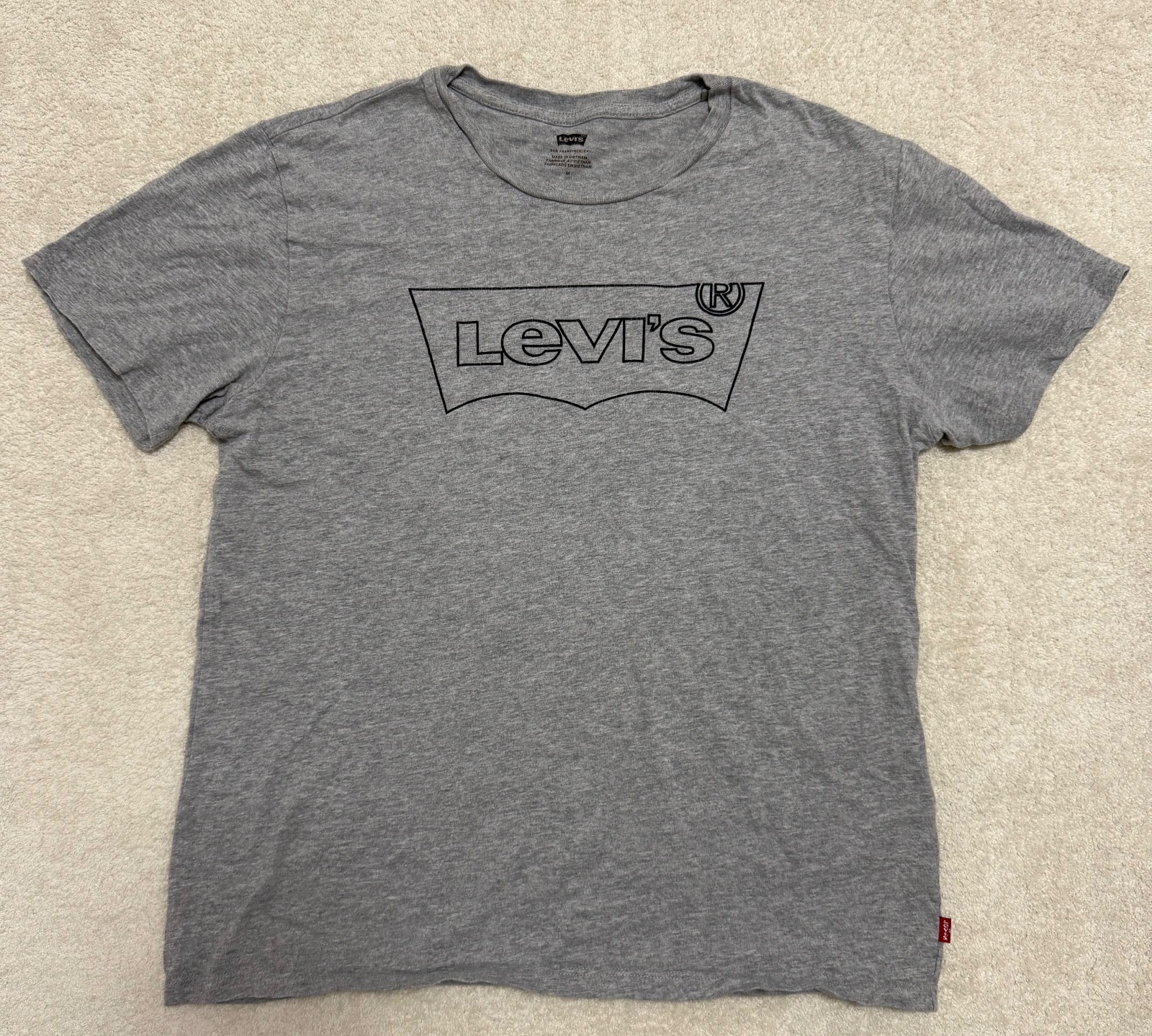 T-shirt gris Levi's avec logo imprimé