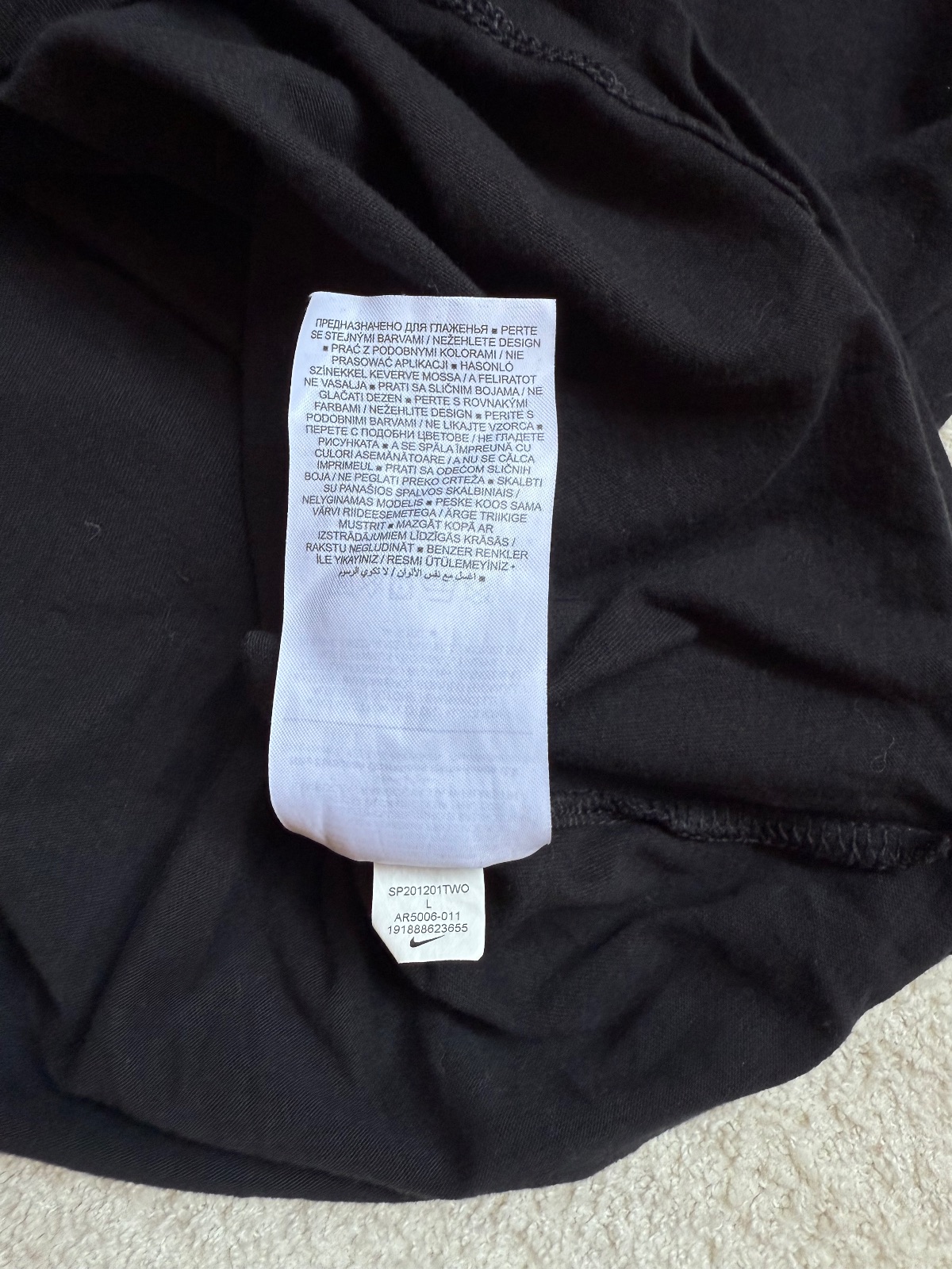 T-shirt Nike noir Just Do It 3