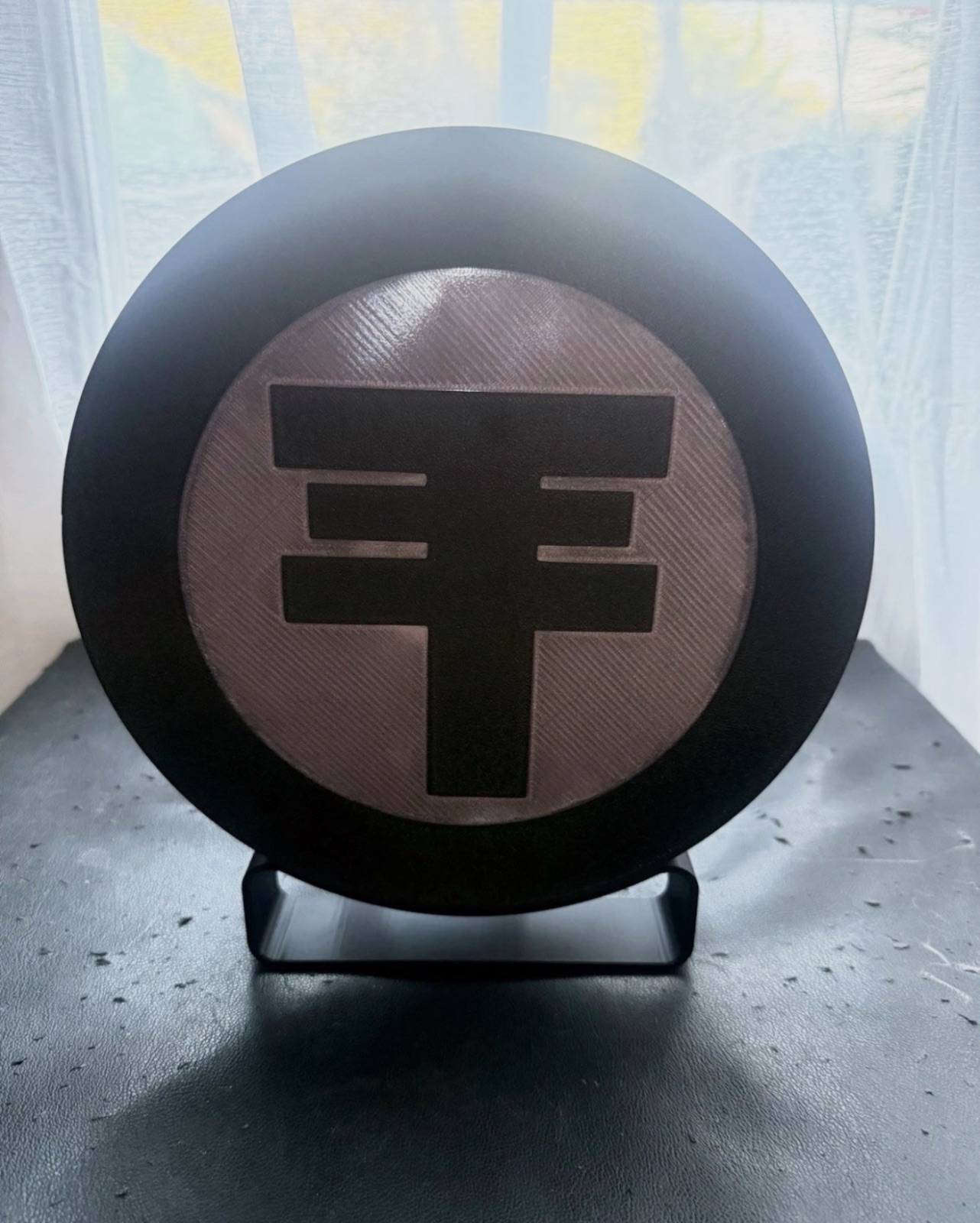 Lampe déco Tokio Hotel – Logo lumineux – Impression 3D – Fan Art – Env. 24 cm – Fait main 3