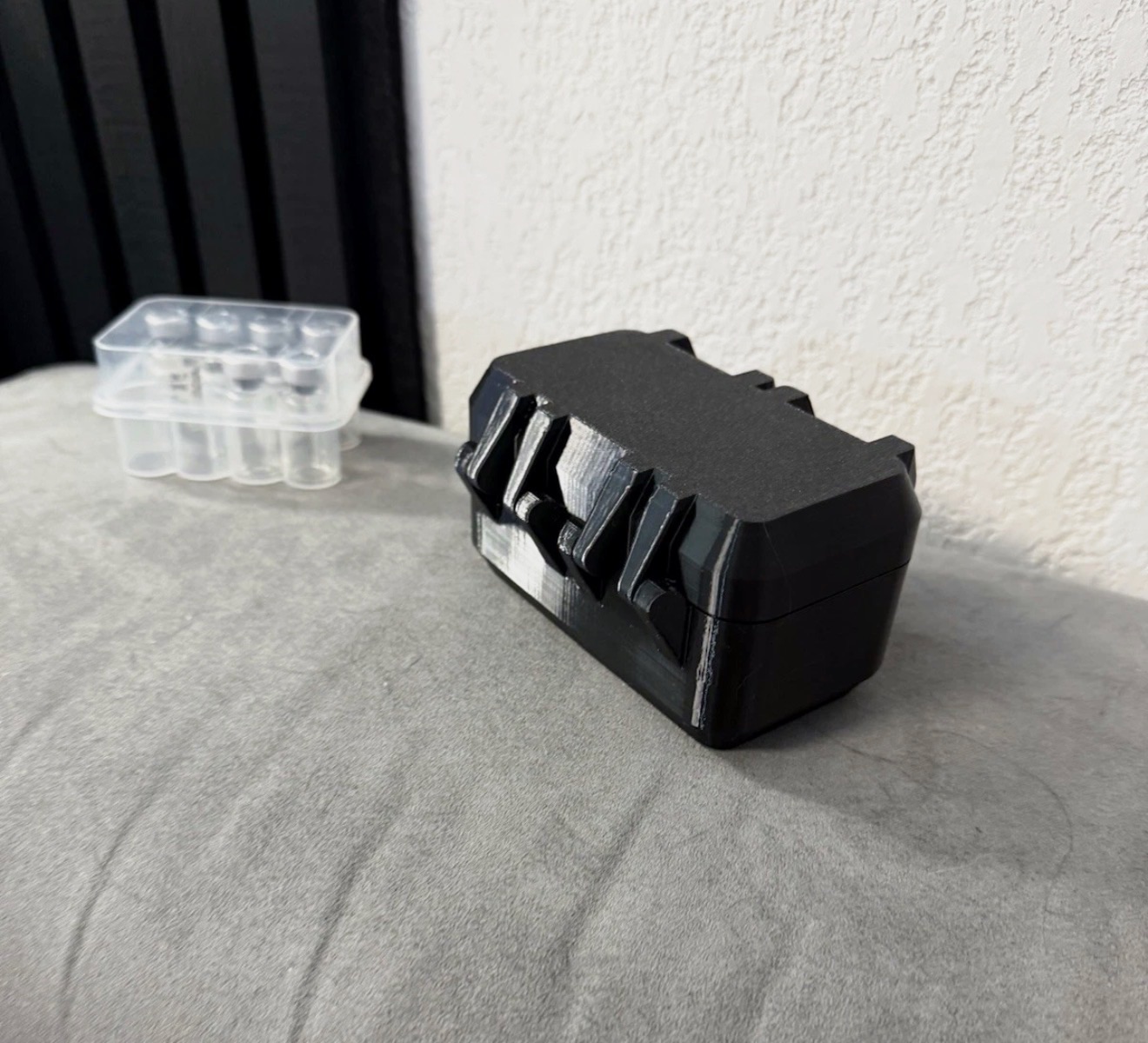 Étui Voyage Matériel Injection Insuline Seringues Boîte Rangement Compacte Noir – Fait main 2