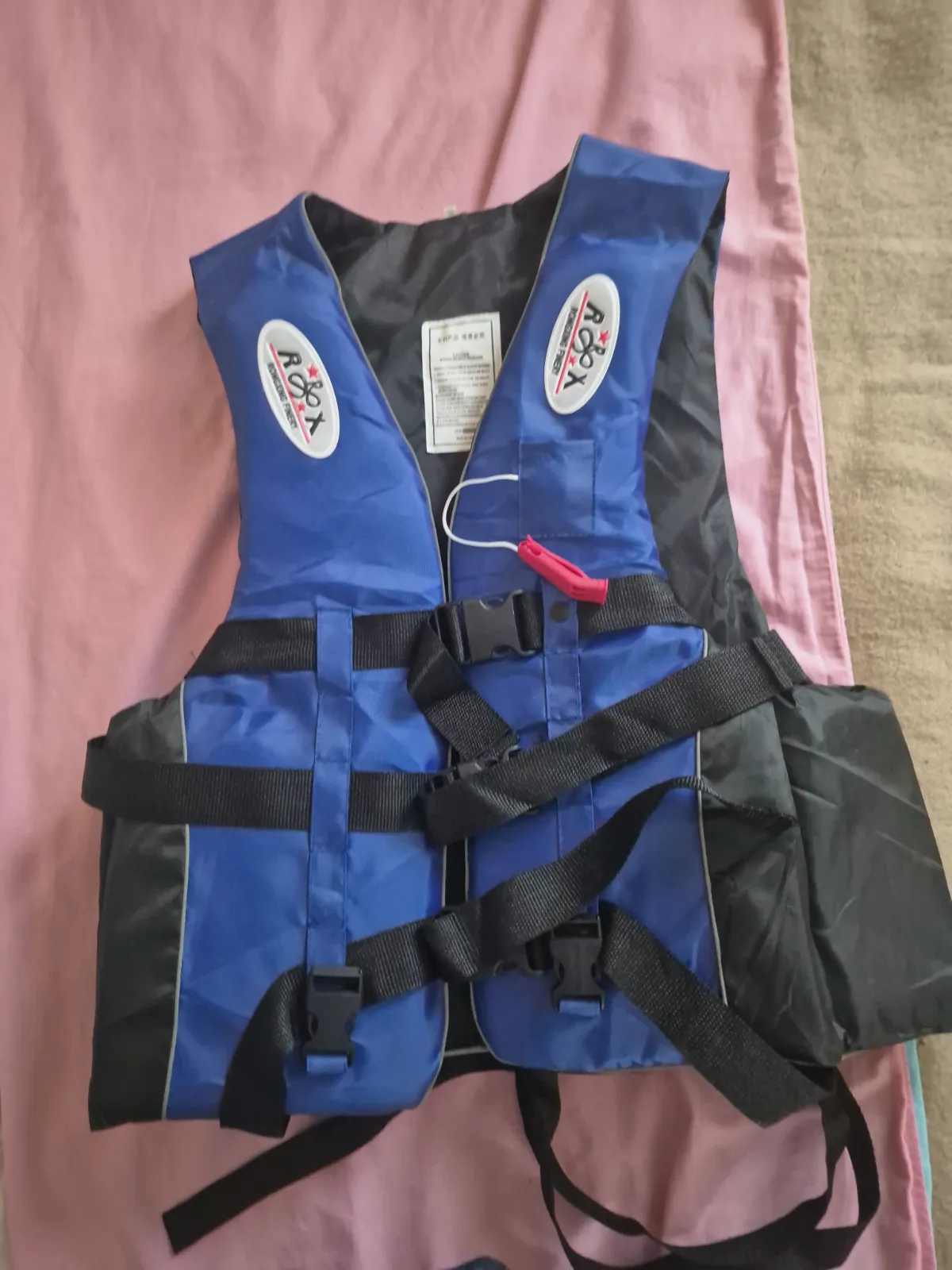 Gilet de sauvetage bleu et noir Roox – Roox 2