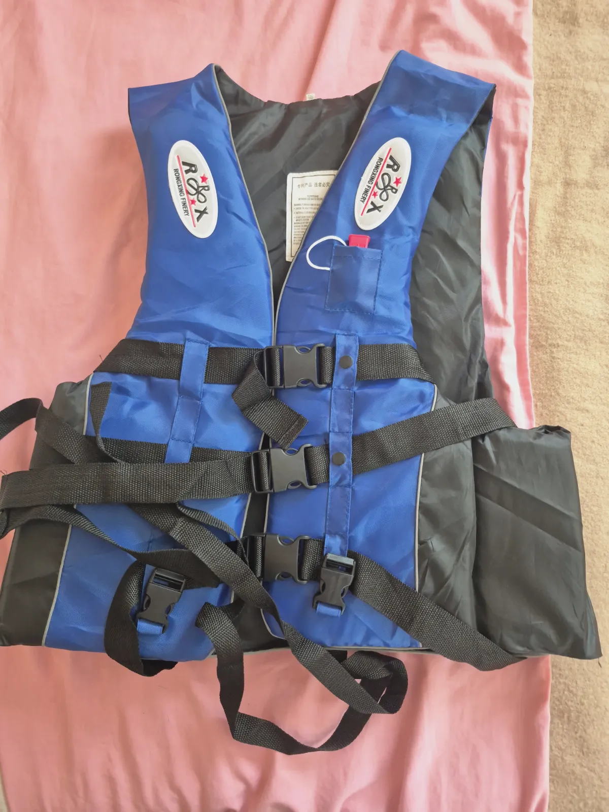 Gilet de sauvetage bleu et noir Roox – Roox 4