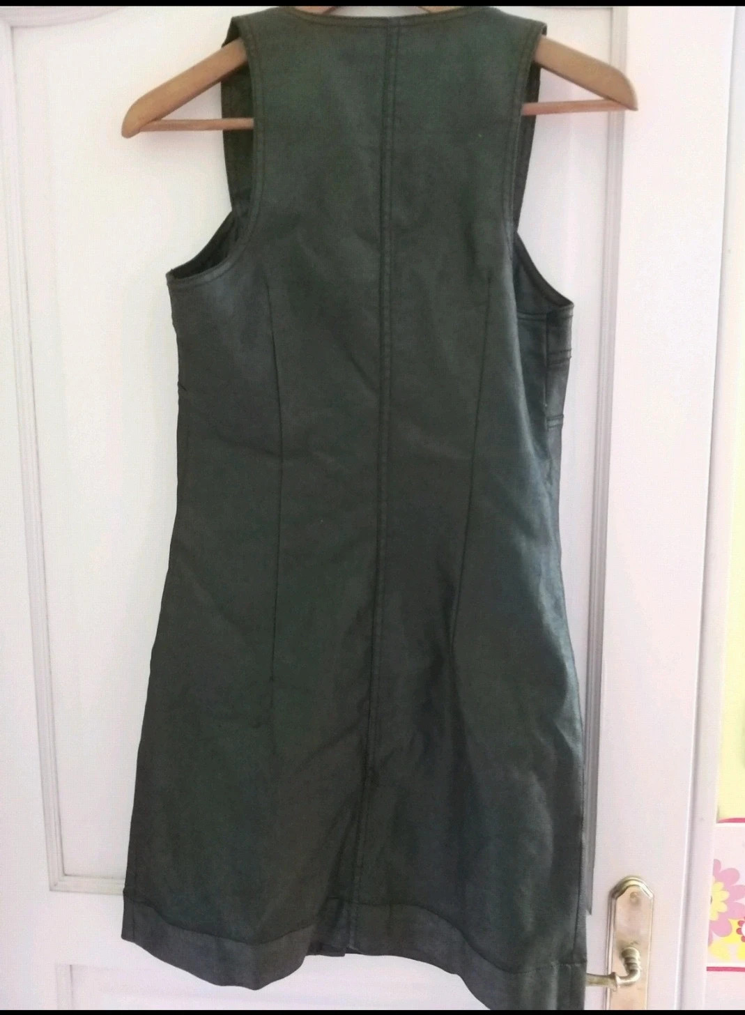 Robe noire jean enduit – Cache Cache – taille M / 38 / 10 2