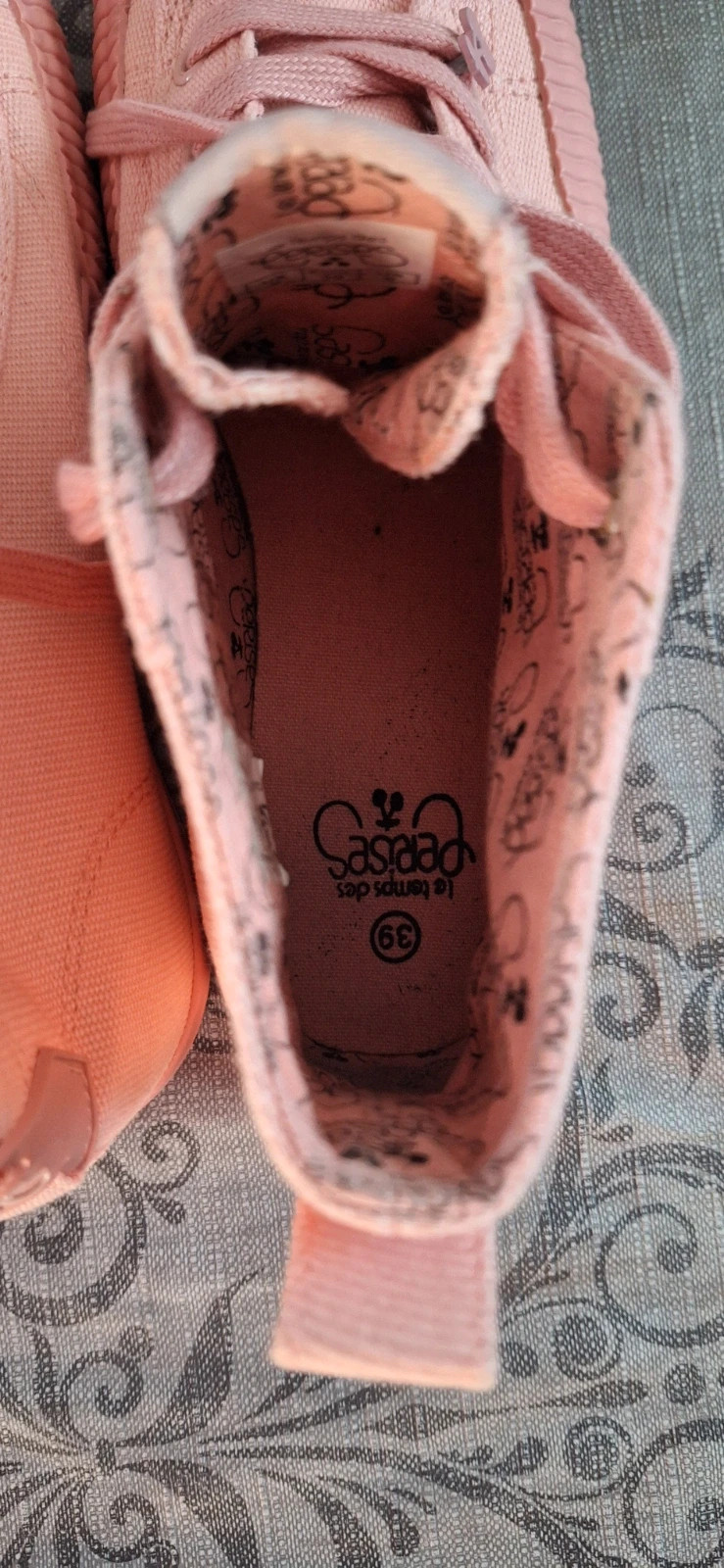 Baskets rose le temps des cerises – Le Temps des Cerises – taille 39 4