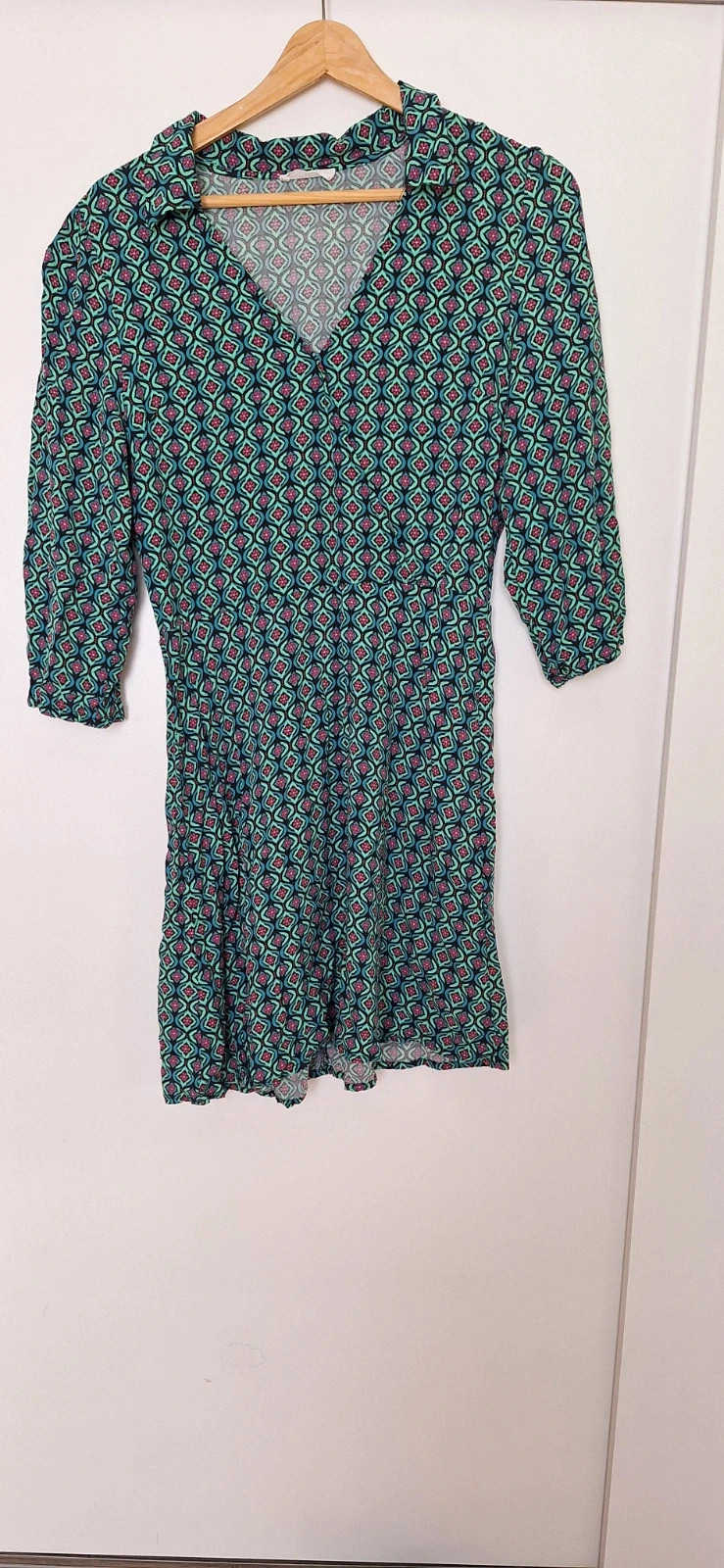 Robe manches 3/4