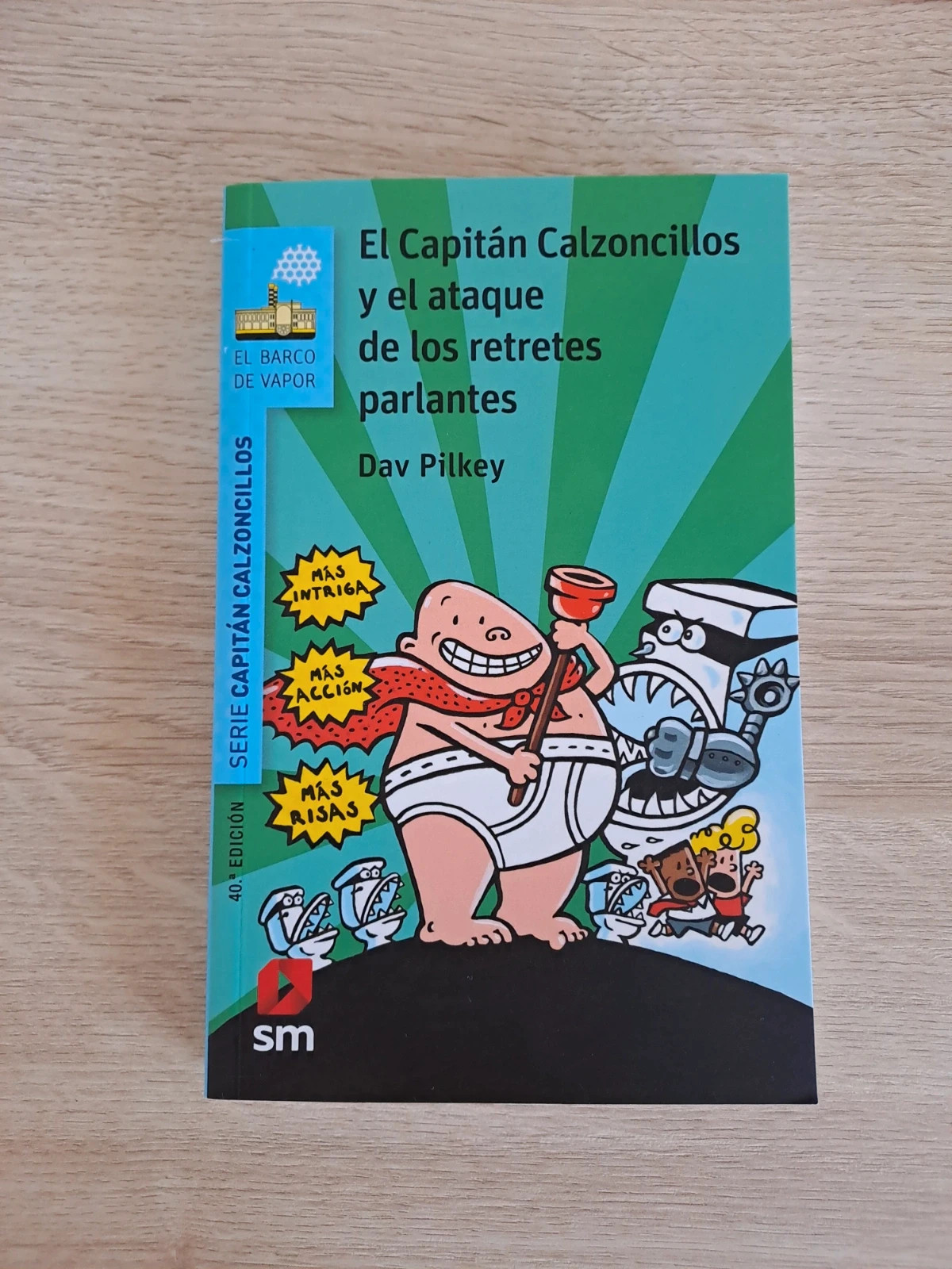 El Capitán Calzoncillos y el ataque de los retretes parlantes