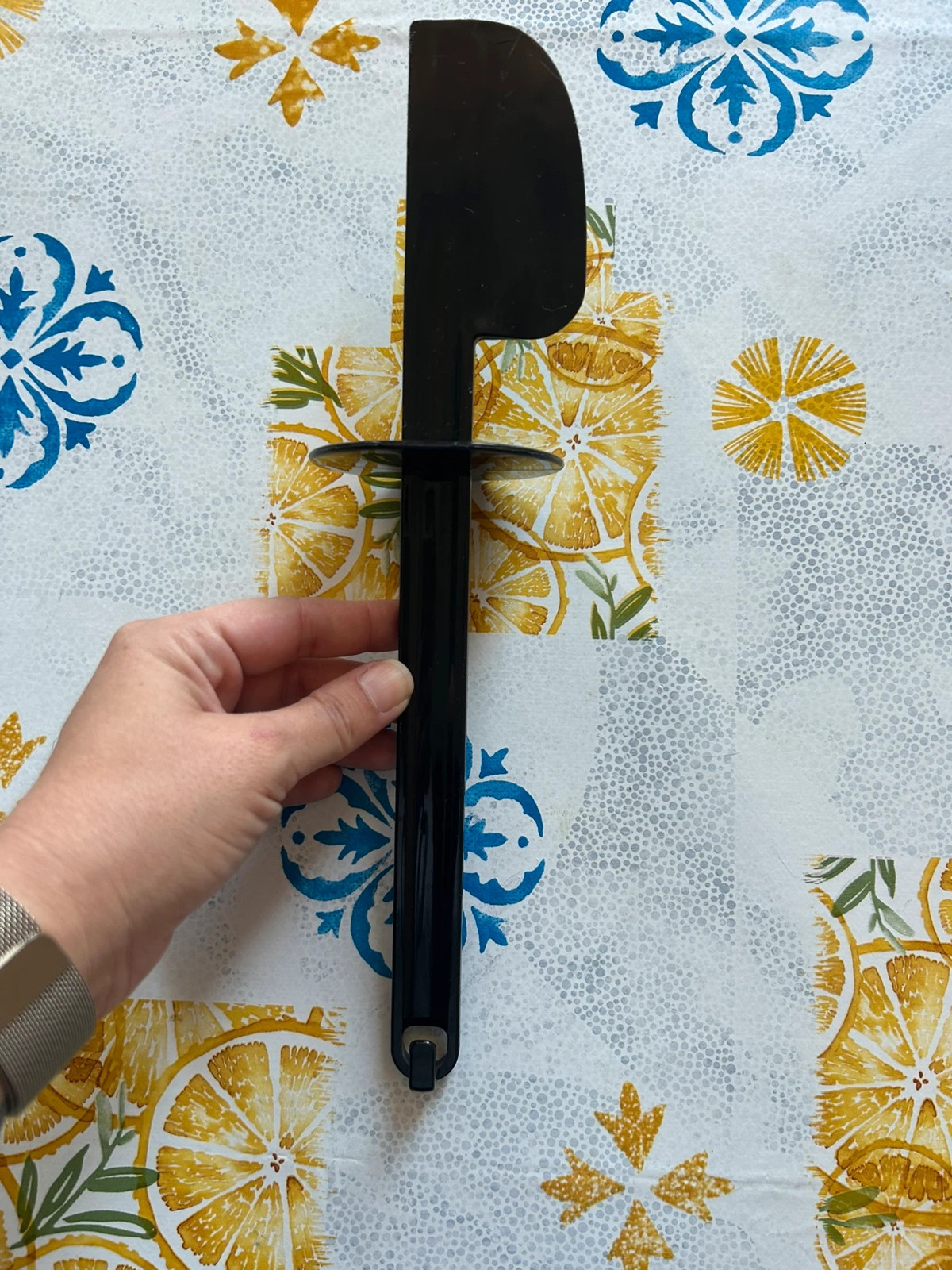Spatule en plastique pour robot de cuisine