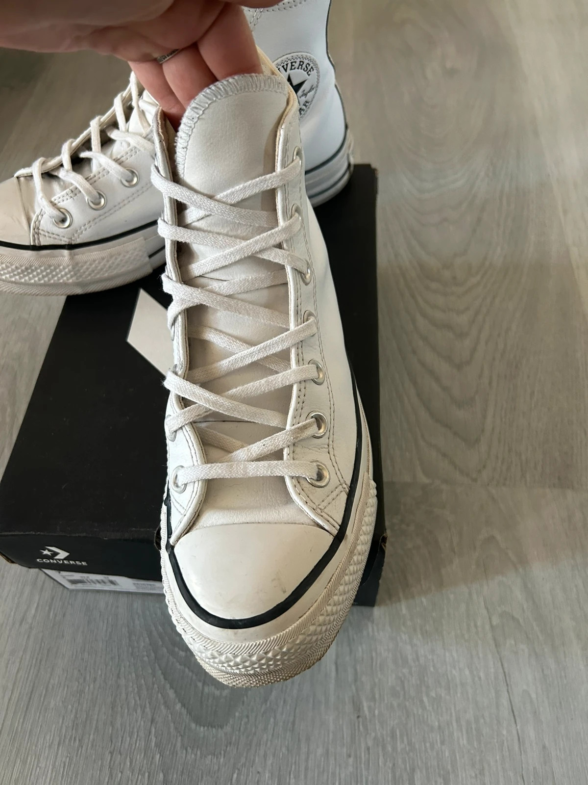 Converses blanches taille 37,5 – Converse – taille 37.5 4