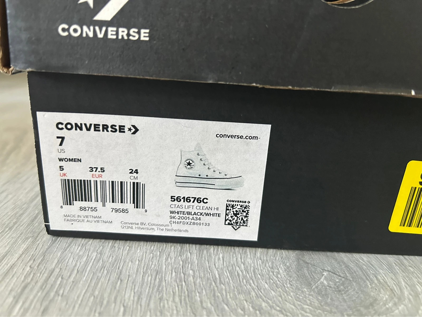 Converses blanches taille 37,5 – Converse – taille 37.5 2
