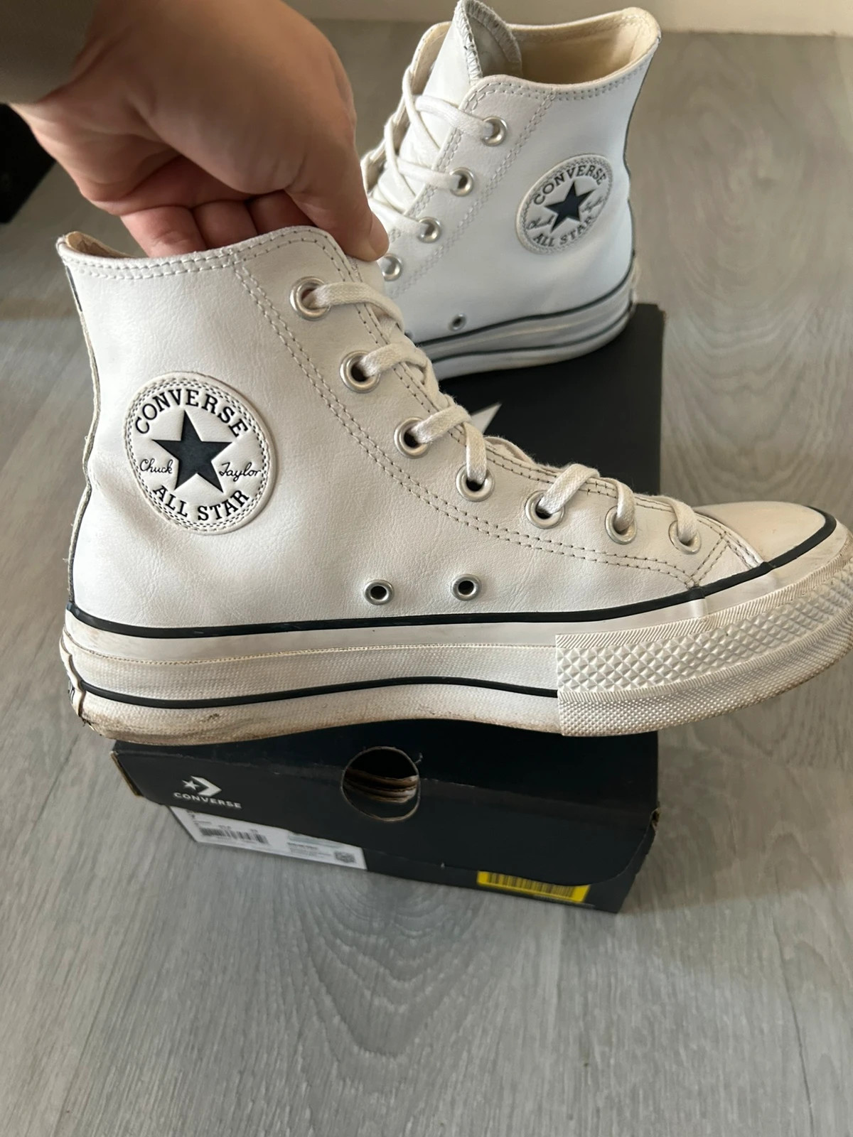 Converses blanches taille 37,5 – Converse – taille 37.5 5