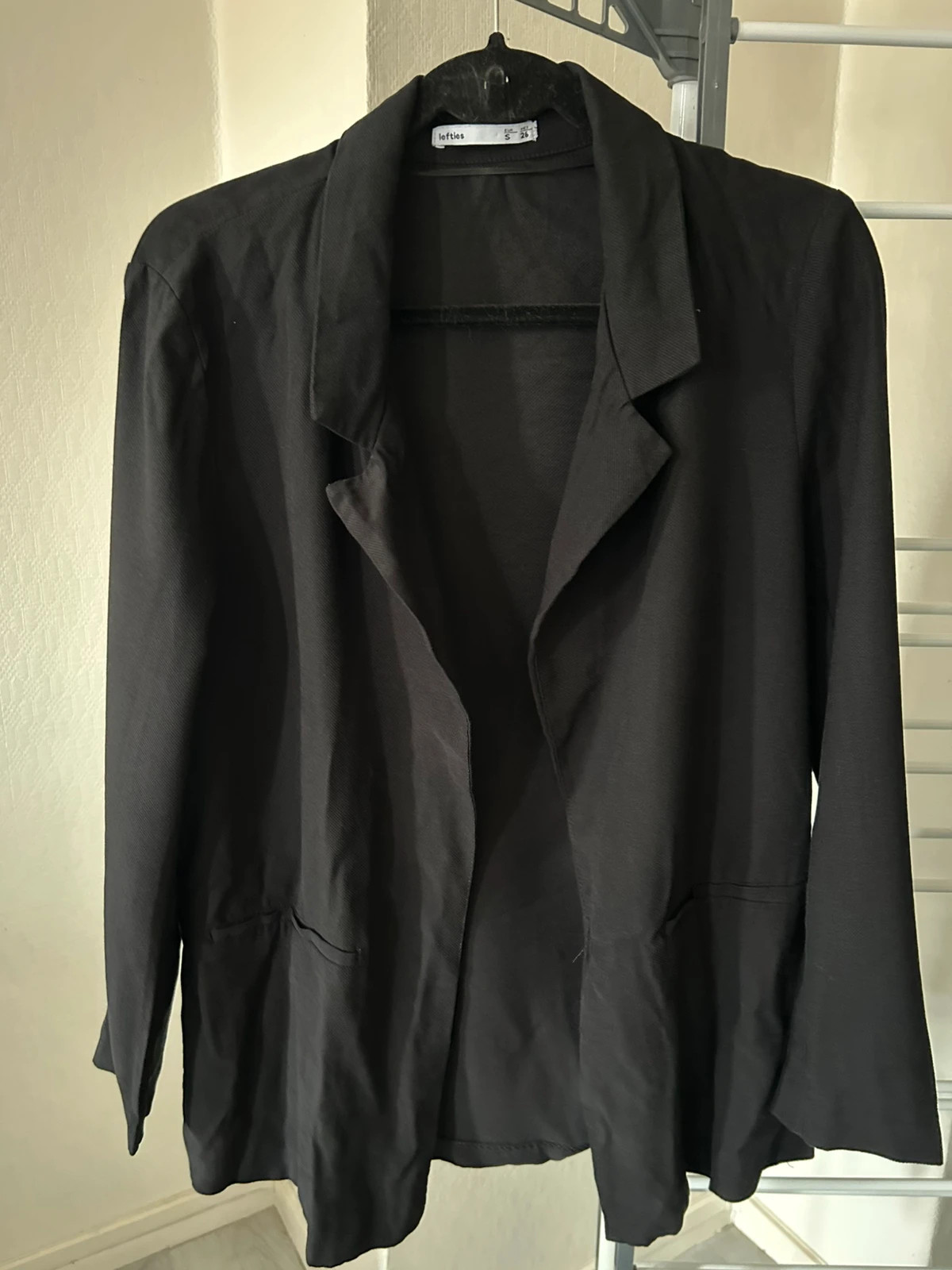 Blazer noir léger lefties