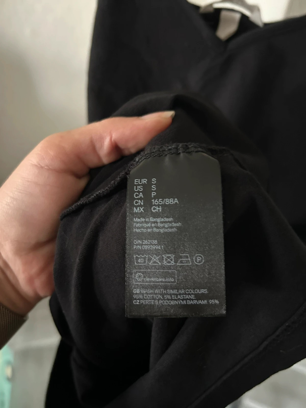 Débardeur long H&M noir – H&M – taille S / 36 / 8 3
