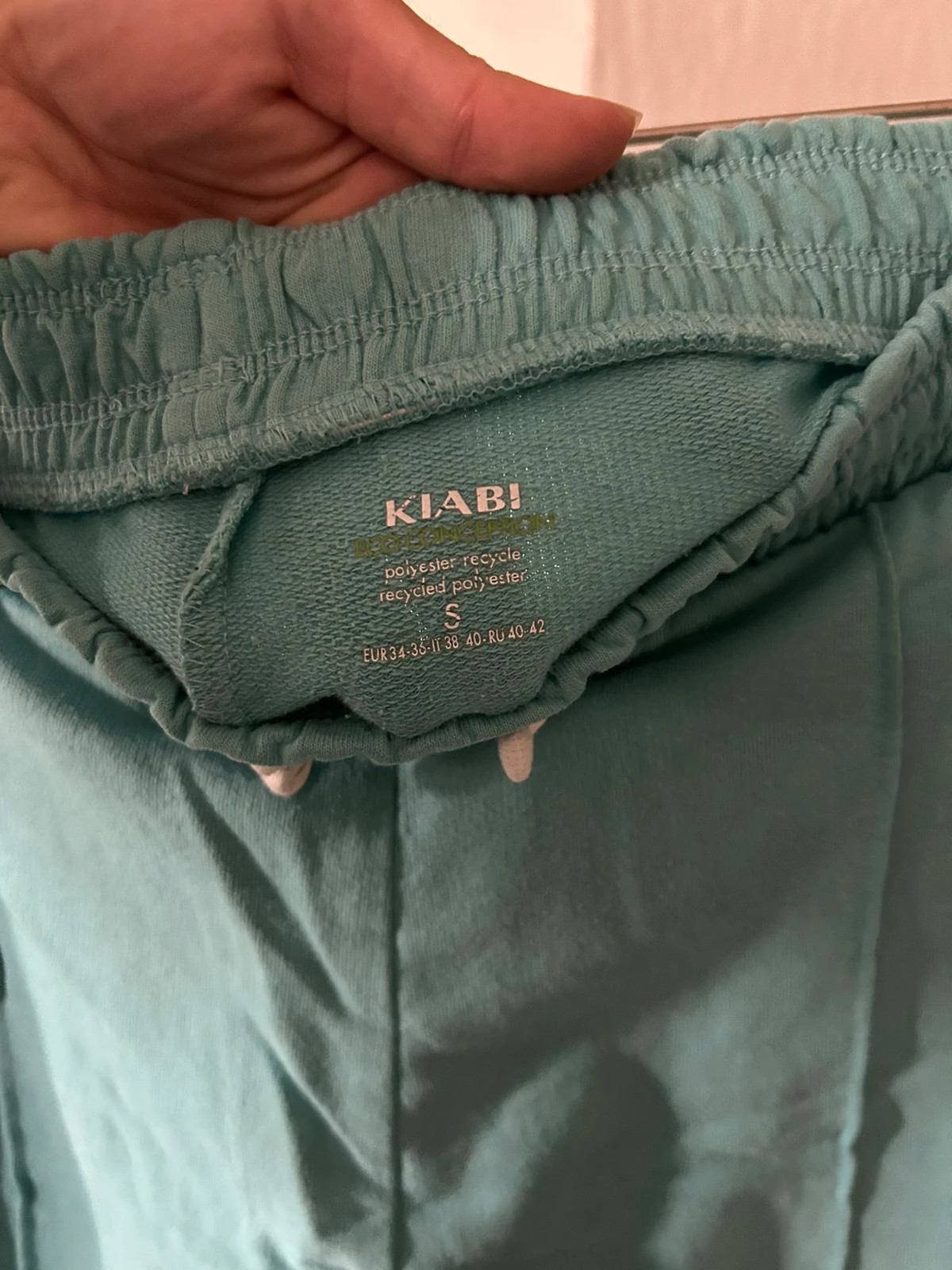 Jogging Kiabi turquoise – Kiabi – taille S / 36 / 8 3