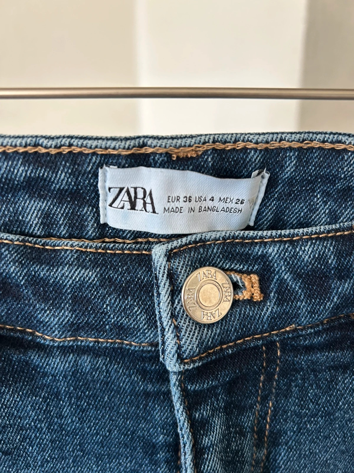 Jean bleu Zara – Zara – taille XS / 34 / 6 3