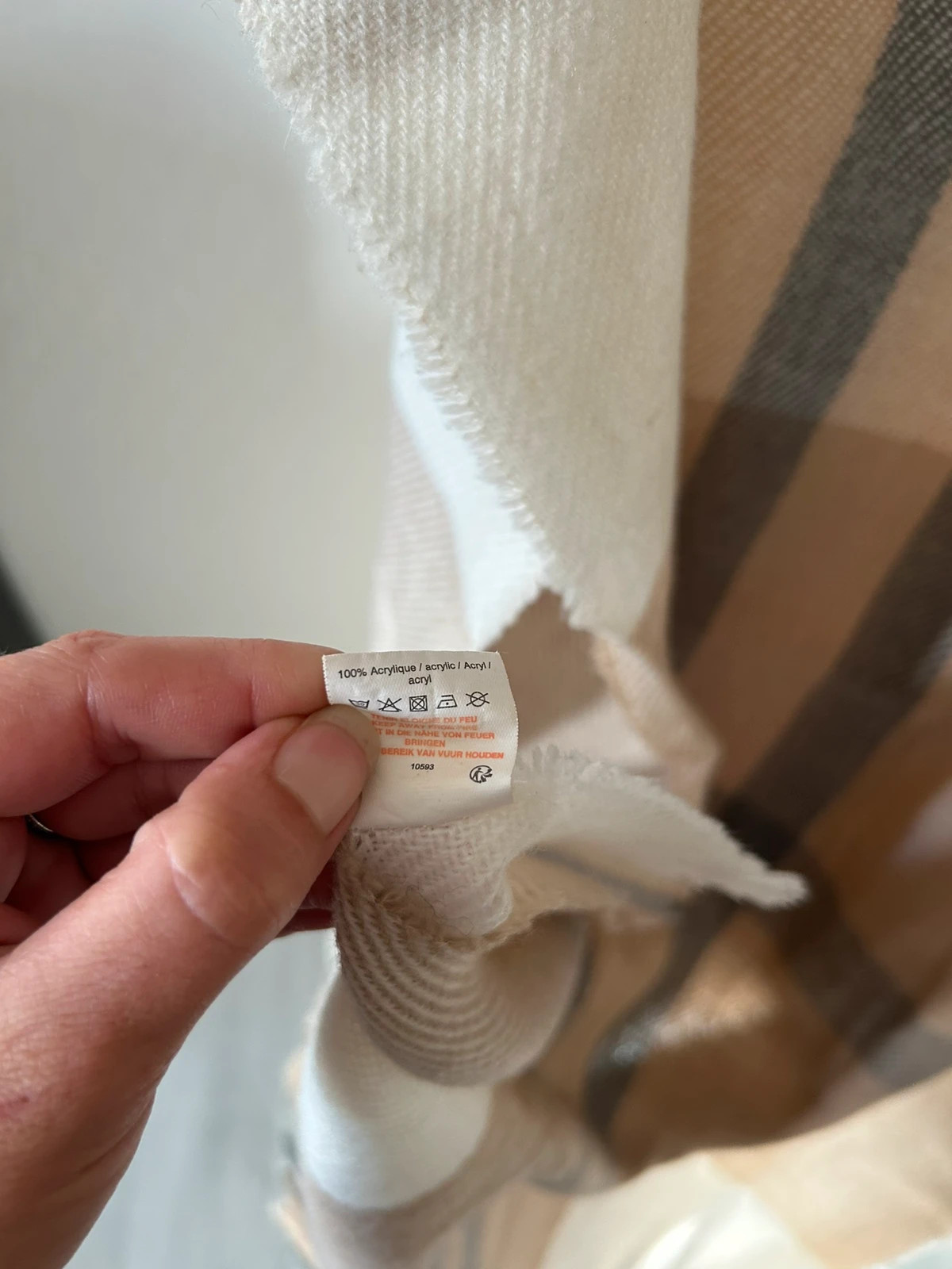 Écharpe beige Damart – Damart 3