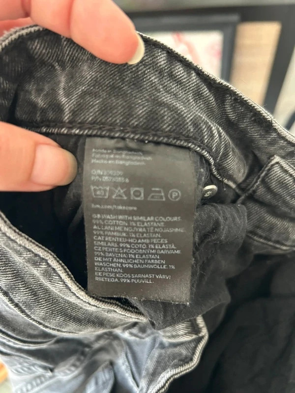 Jean H&M gris – H&M – taille S / 36 / 8 5
