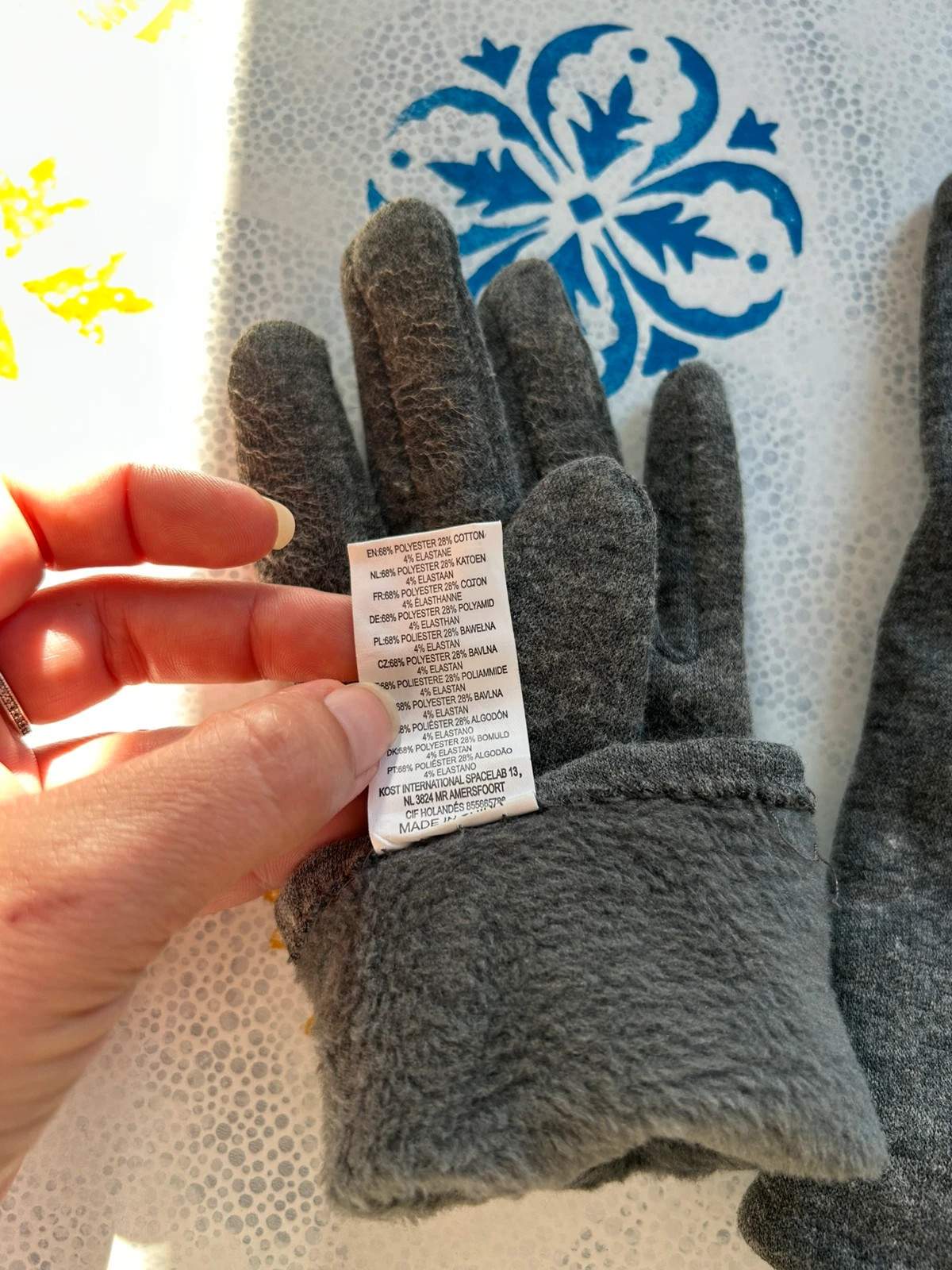 Gants femme gris – Accessories – taille S 3