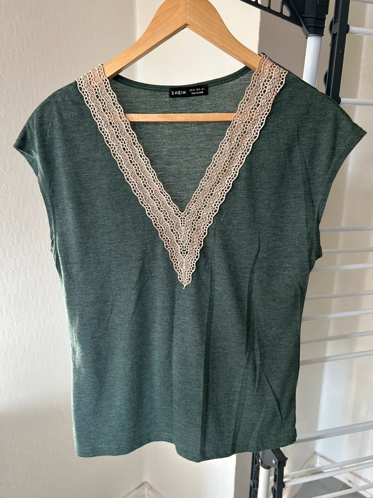 T-shirt vert