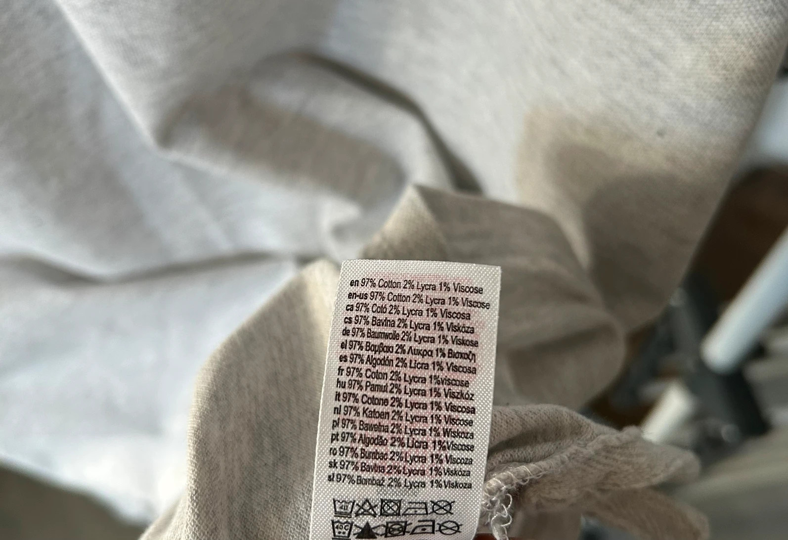 Polo gris clair Primark – Primark – taille XL 3