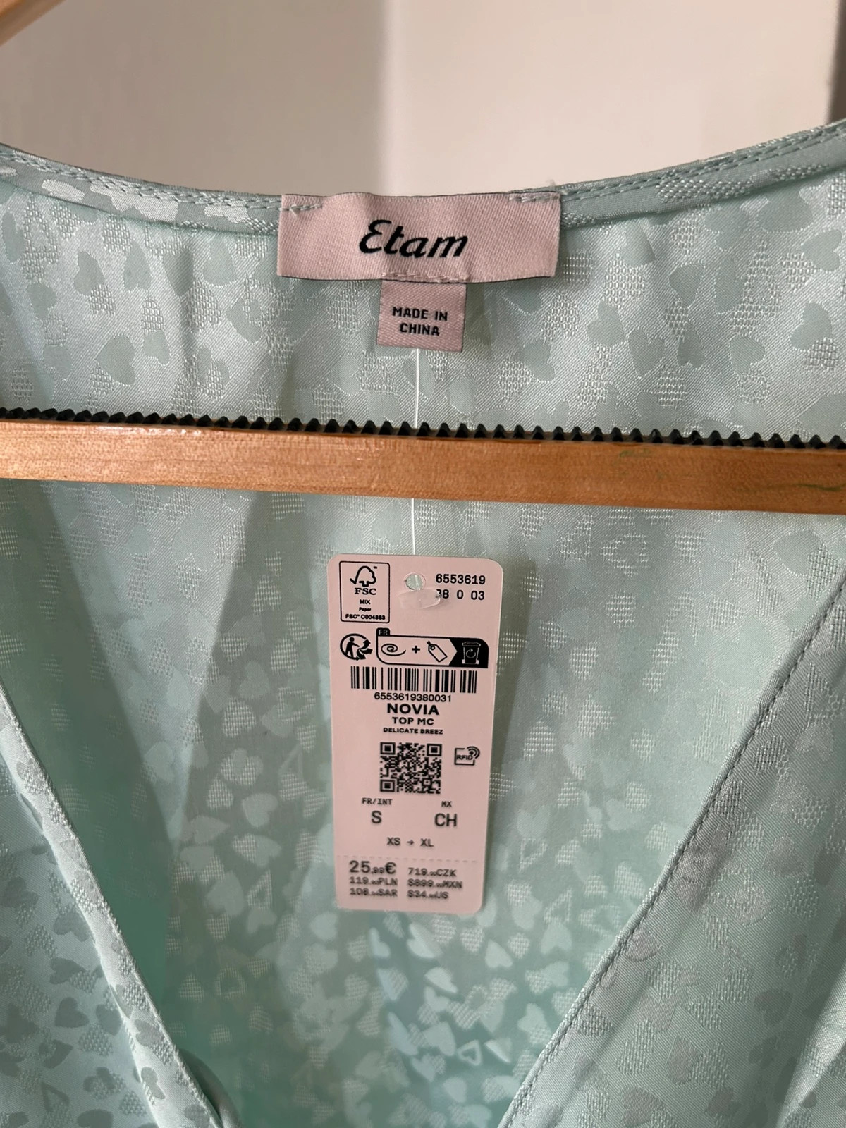 Gilet court étam neuf avec étiquette – Etam – taille S / 36 / 8 2