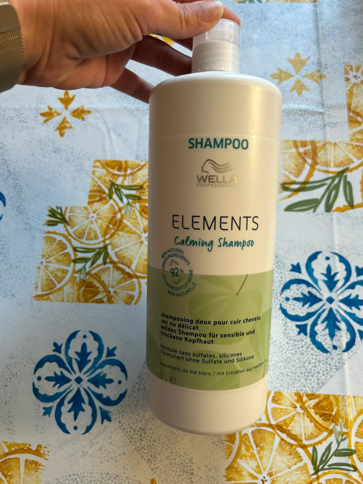 Shampoing Wella Éléments Neuf