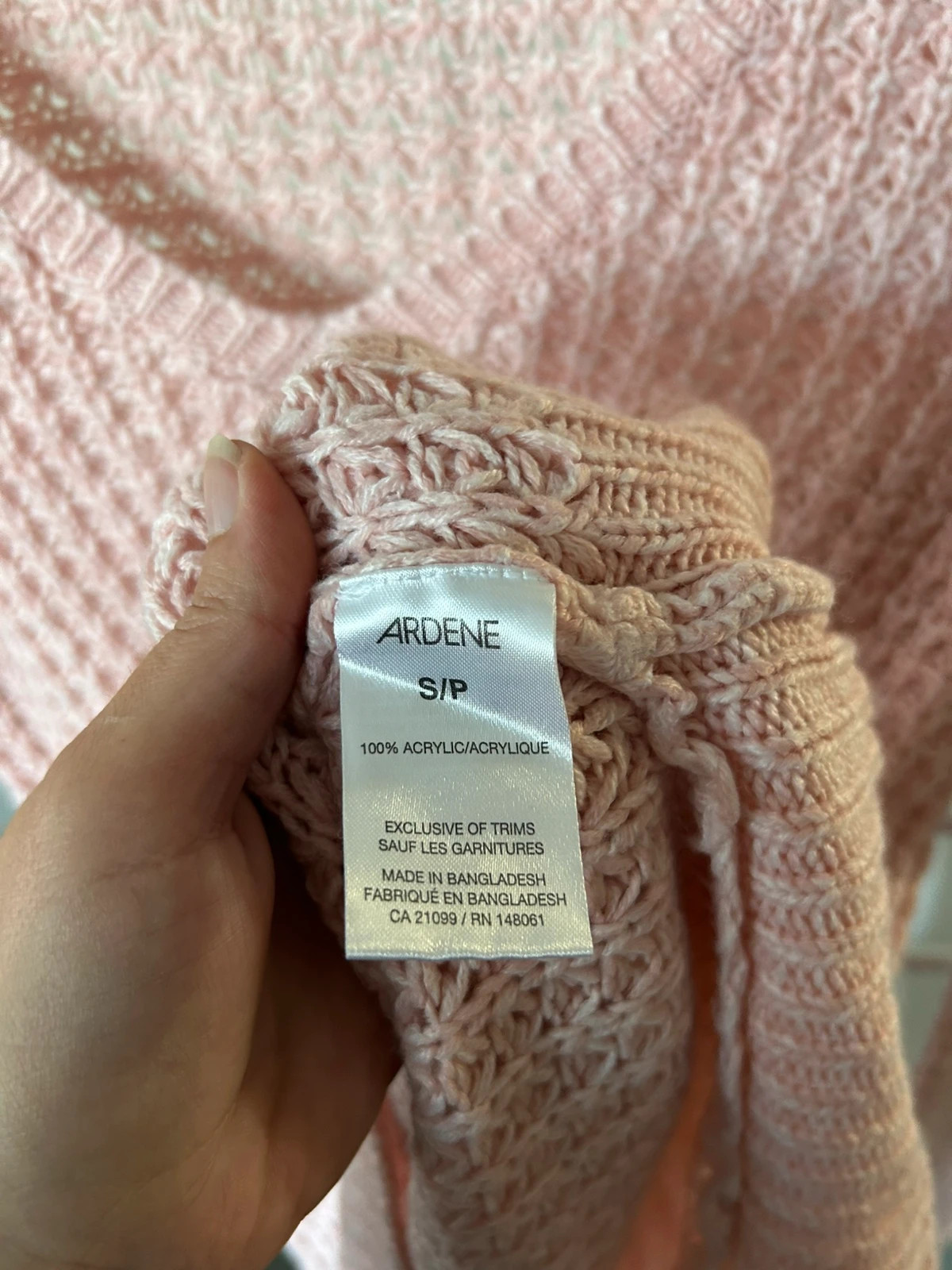 Pull long été – ardene – taille S / 36 / 8 3