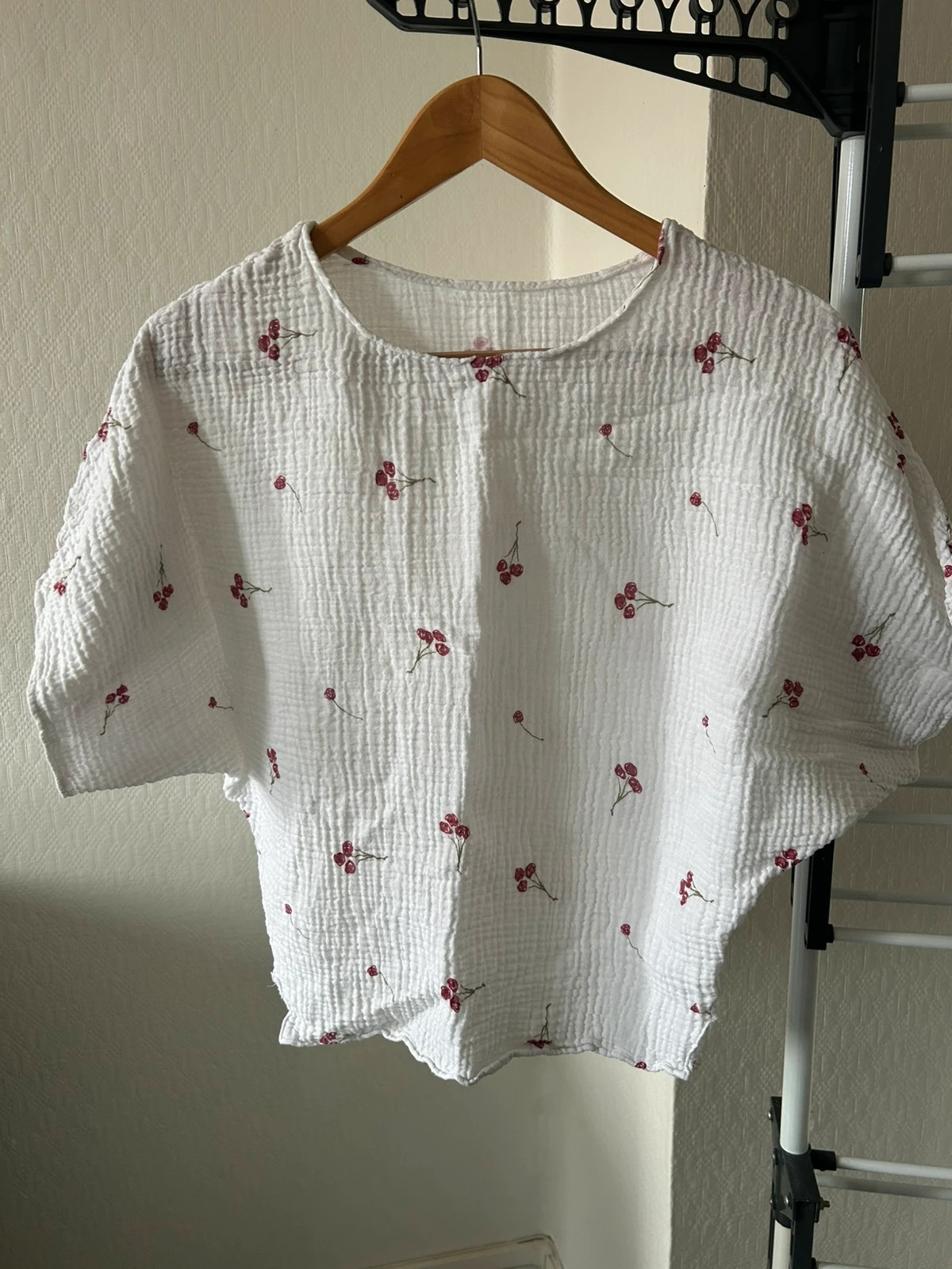 Haut en gaze de coton