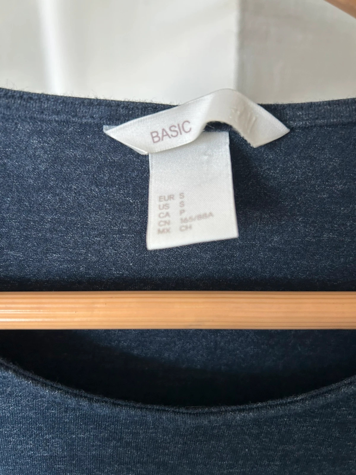 Robe bleu chiné – H&M – taille XS / 34 / 6 2
