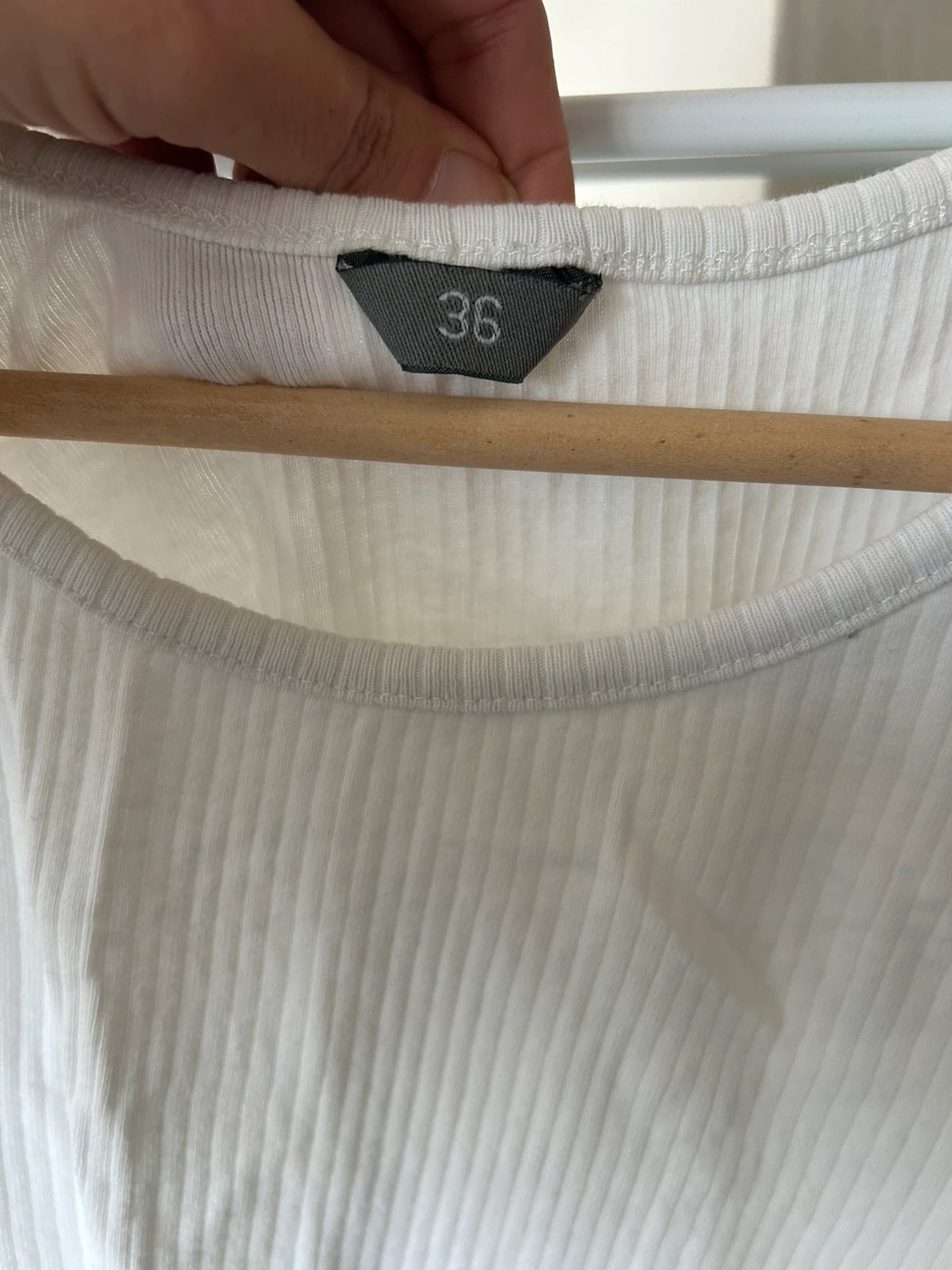 Haut blanc – Zeeman – taille S / 36 / 8 2