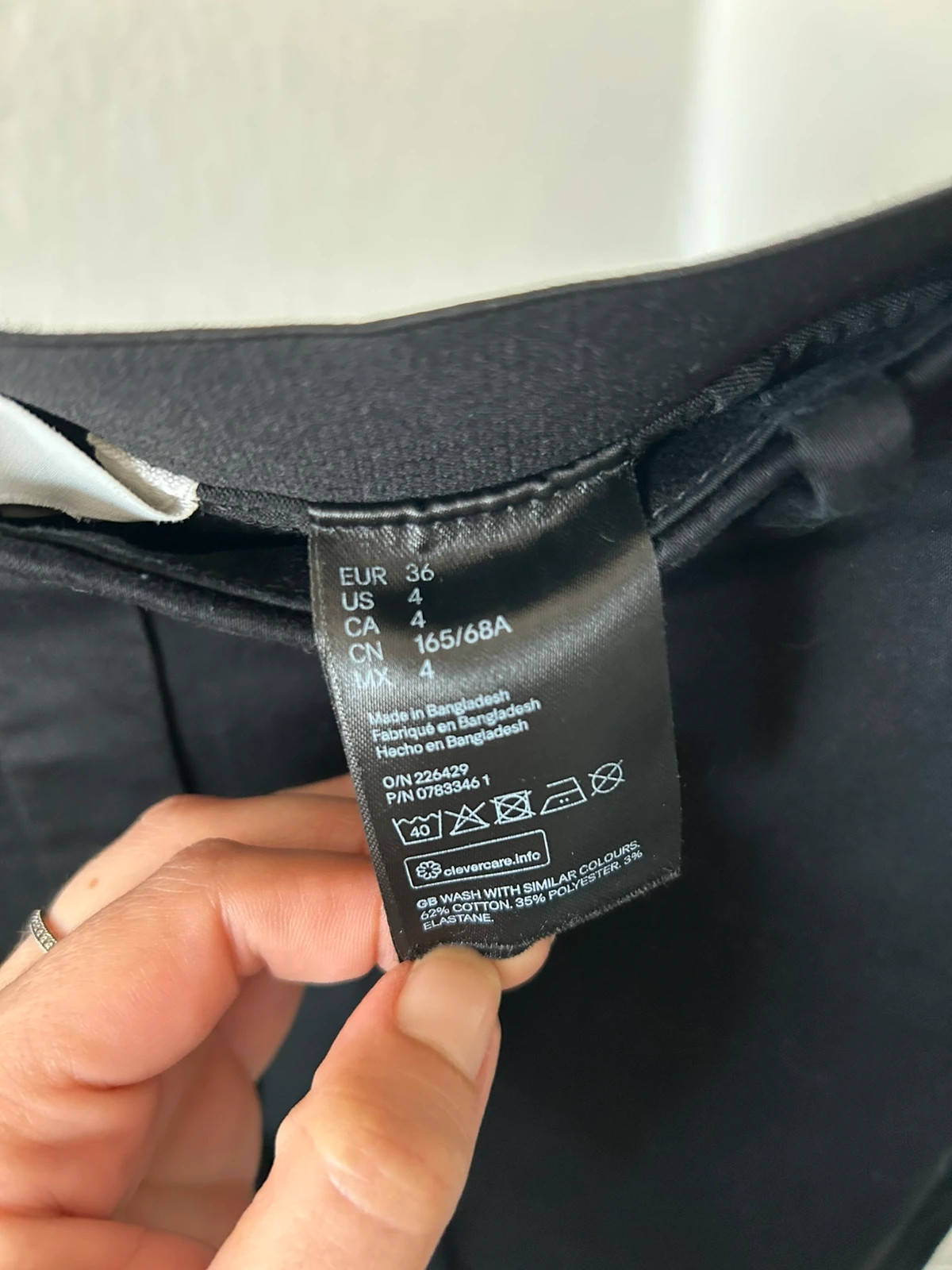 Pantalon noir Hm – H&M – taille S / 36 / 8 3