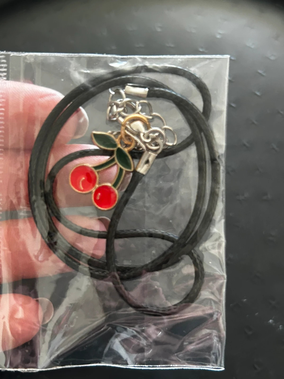 Lot collier et puces rouges – JSP 3