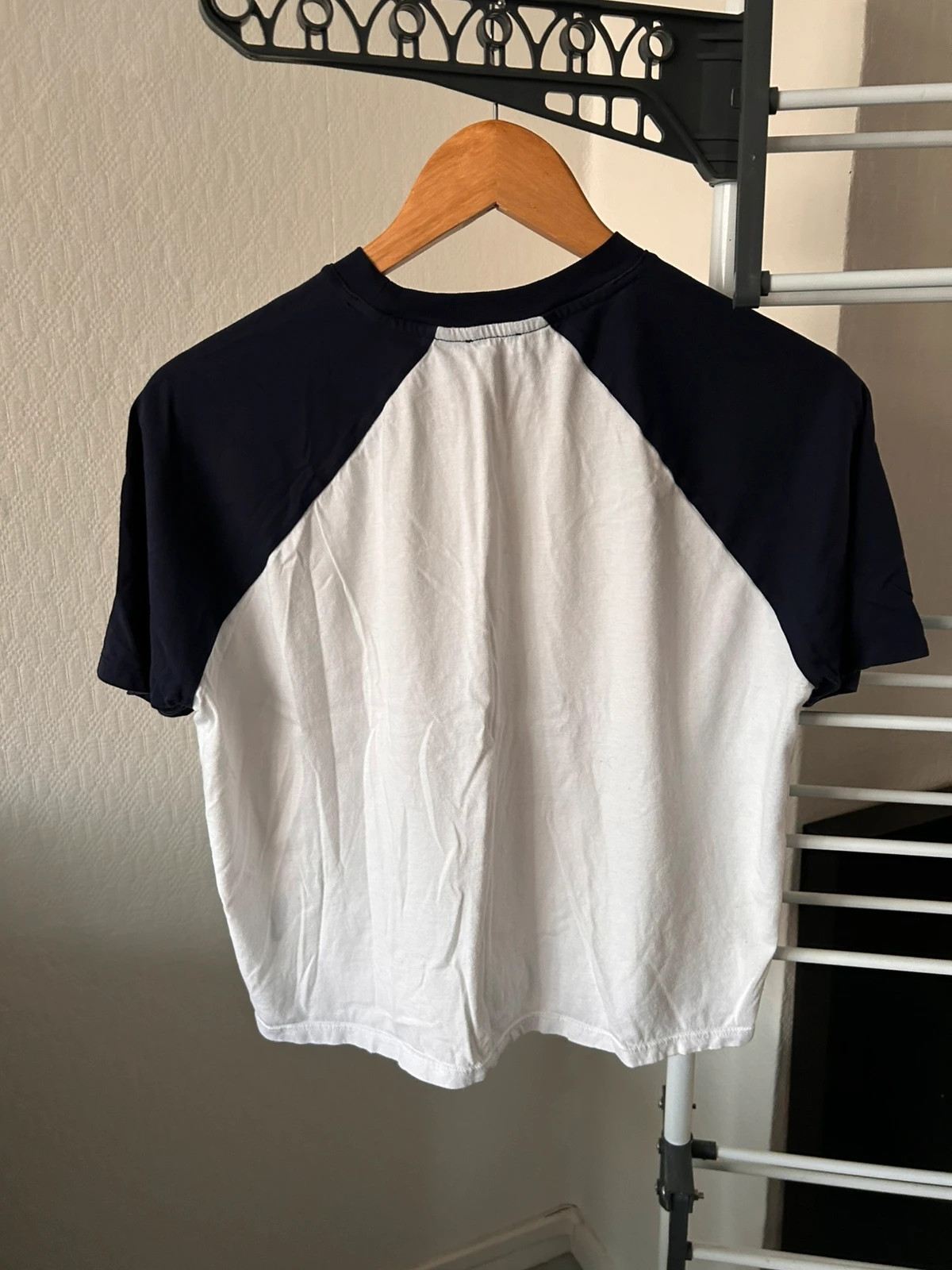 T-shirt blanc et bleu marine Undiz – Undiz – taille S / 36 / 8 5