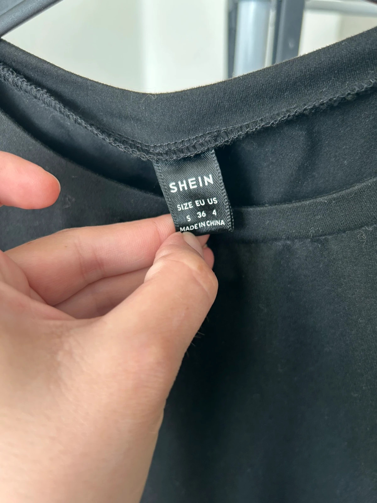 T-shirt noir Shein – Shein – taille S / 36 / 8 3
