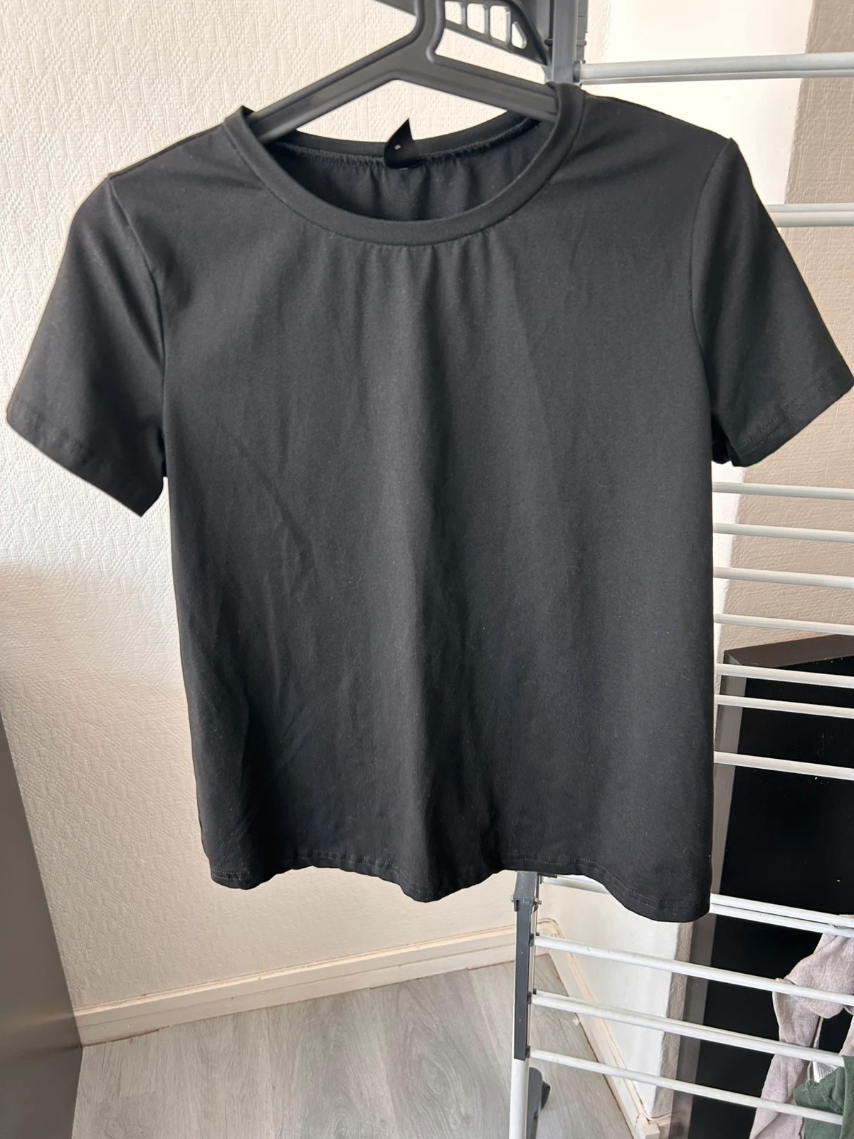 T-shirt noir Shein