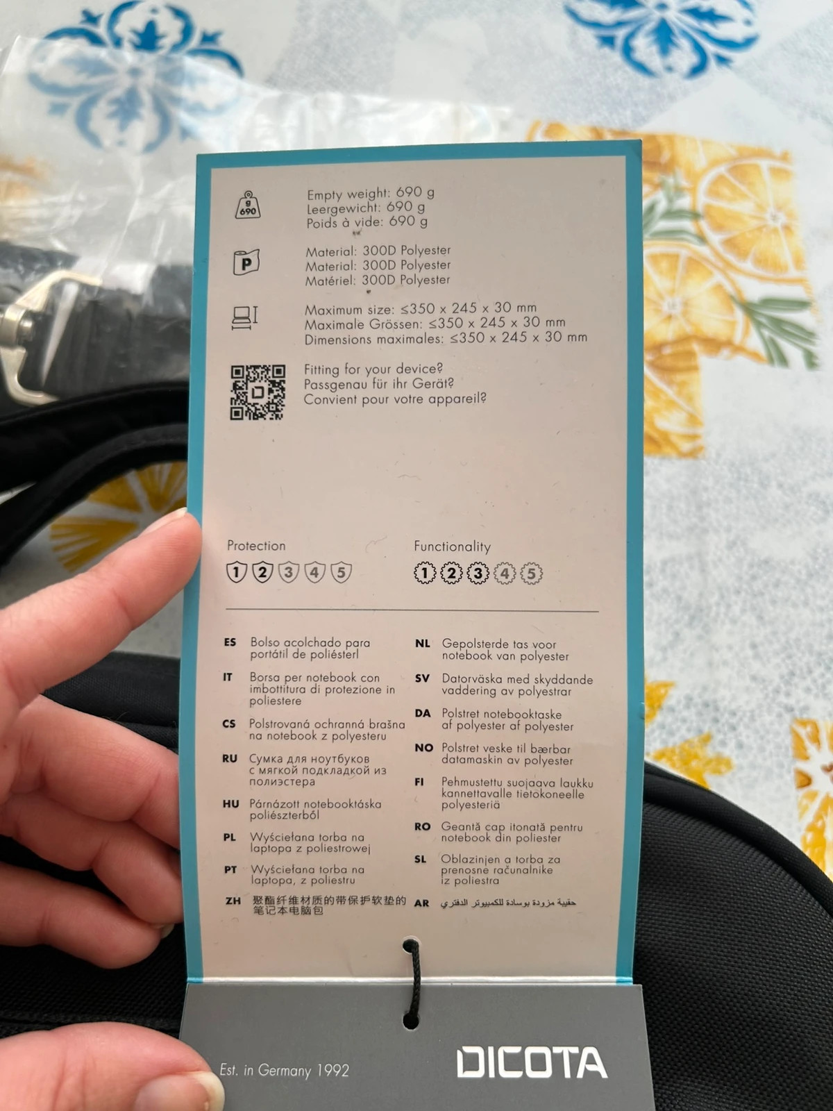 Sac de transport pour ordinateur neuf – Dicota 3