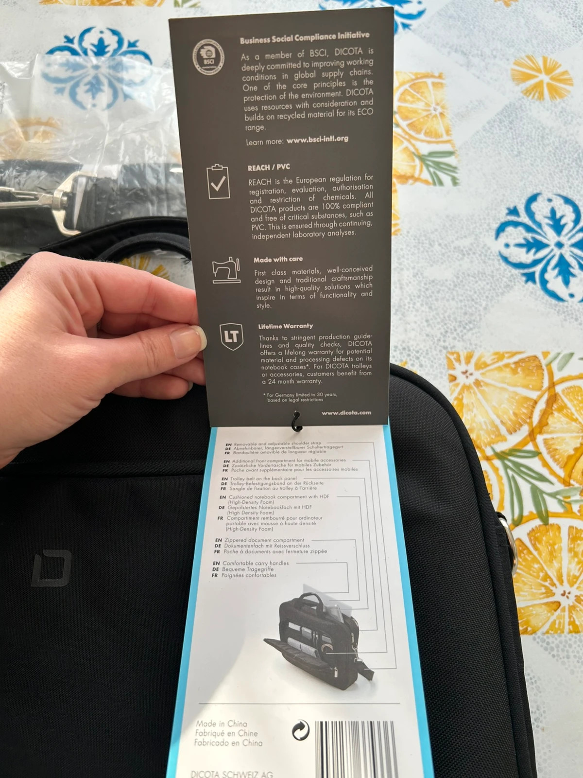 Sac de transport pour ordinateur neuf – Dicota 4