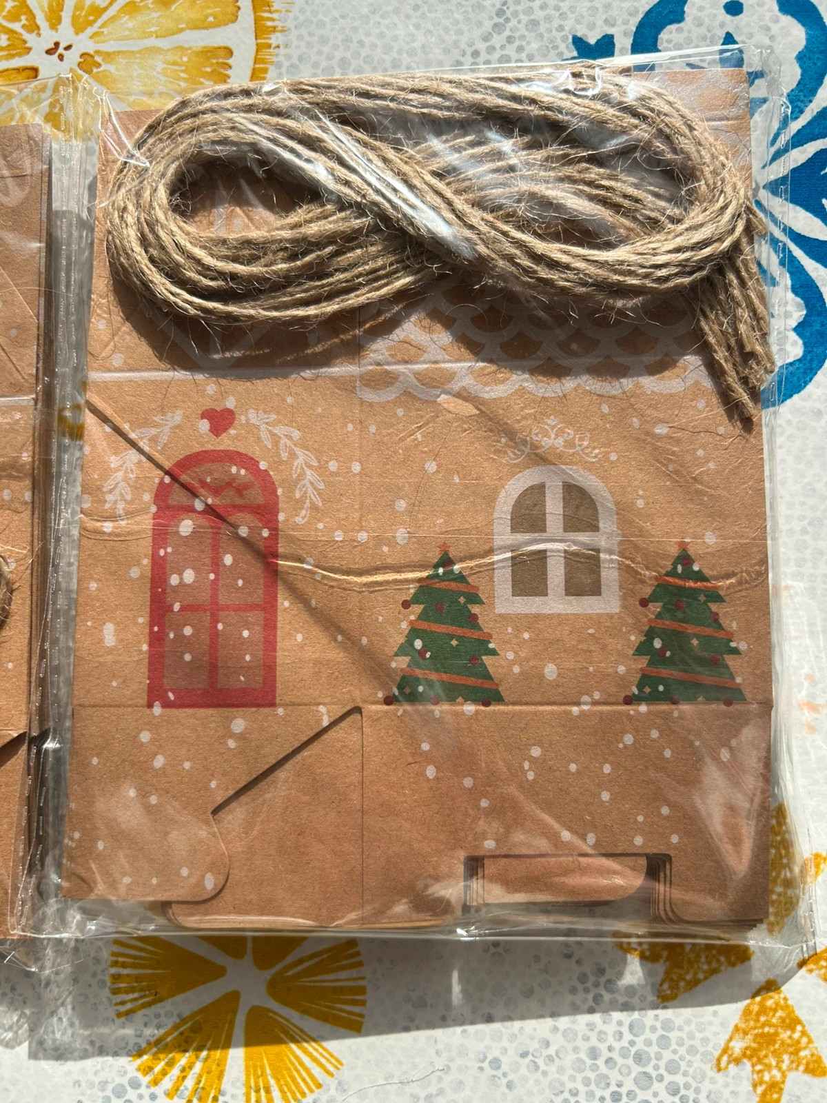 Lot emballages de Noel à monter – JSP 2