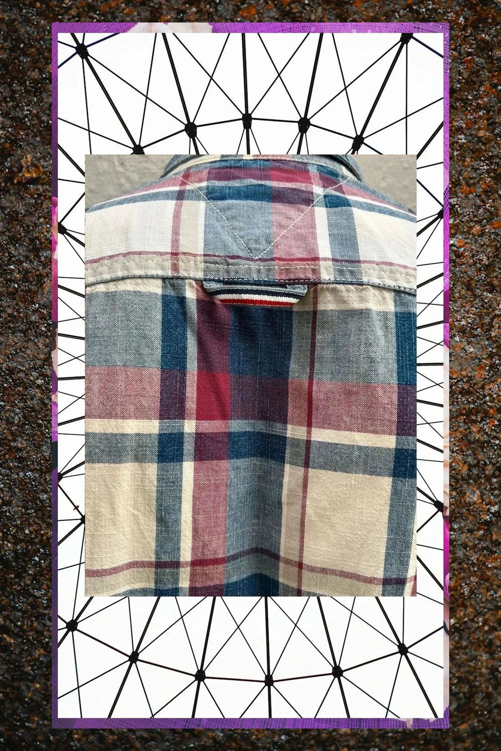 Camisa Tommy Hilfiger Talla S Cuadros Estilo Casual Vintage – Tommy Hilfiger – taille S 4