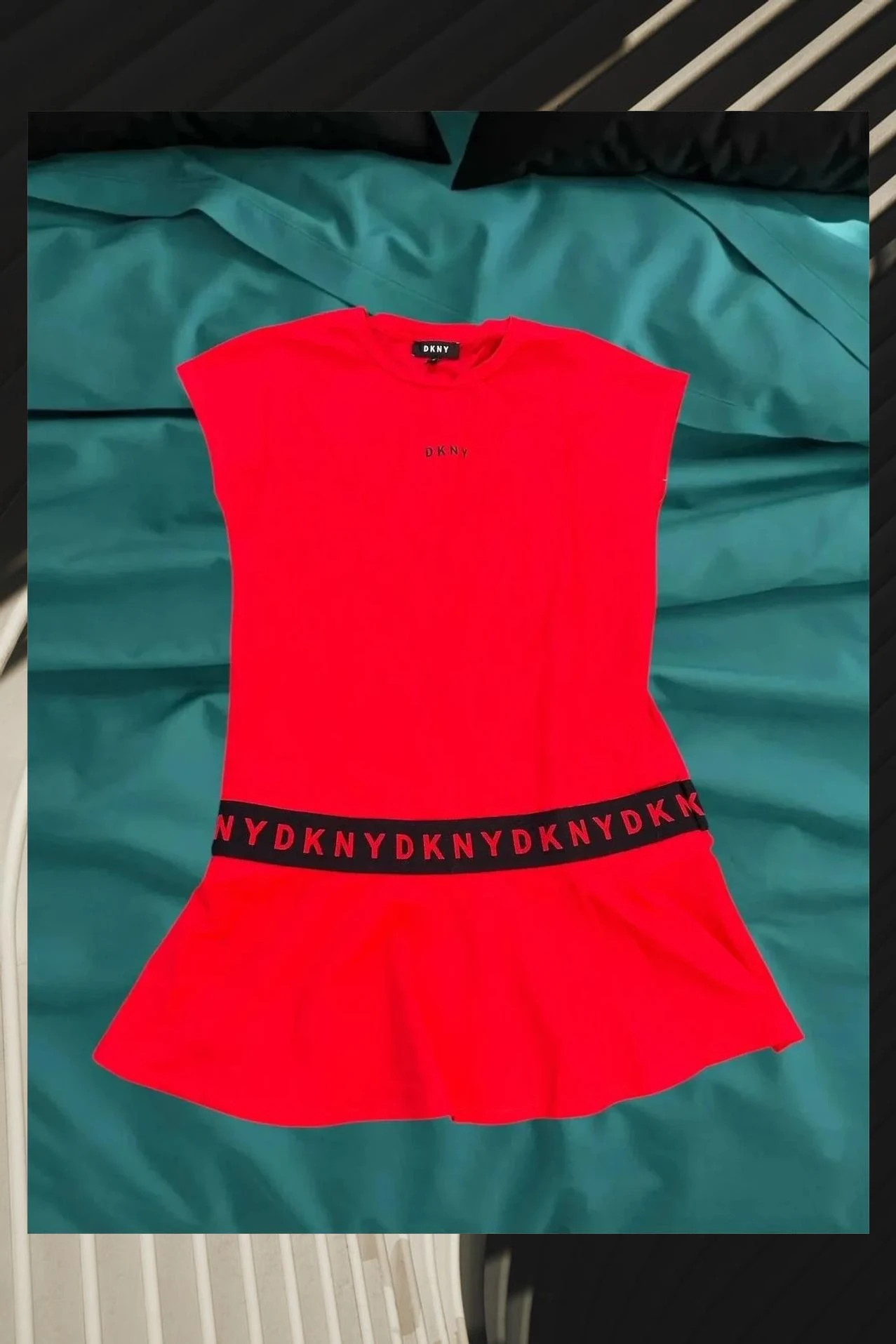 Vestido Deportivo DKNY Niña Rojo - Talla XS
