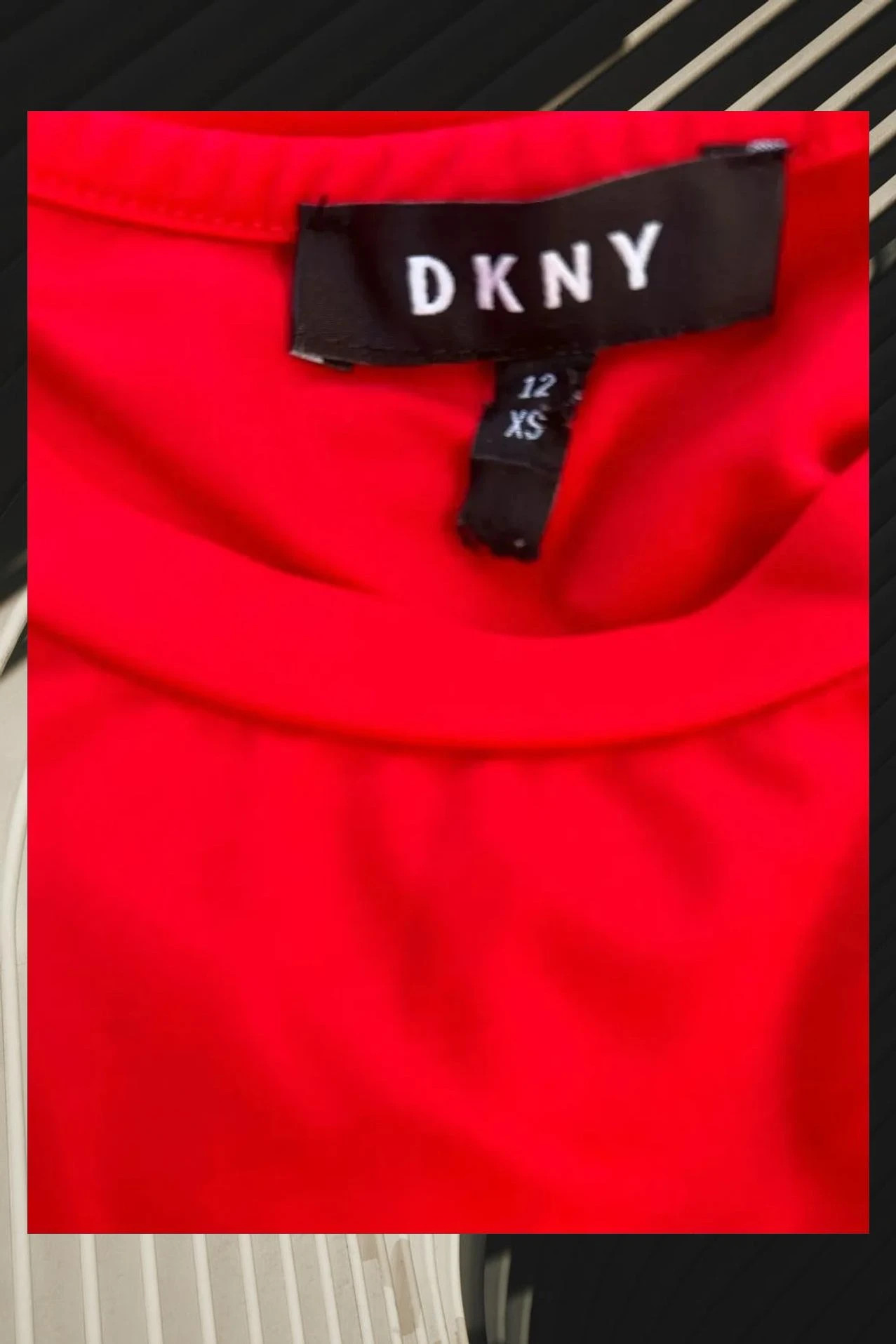 Vestido Deportivo DKNY Niña Rojo - Talla XS – DKNY – taille XS 5