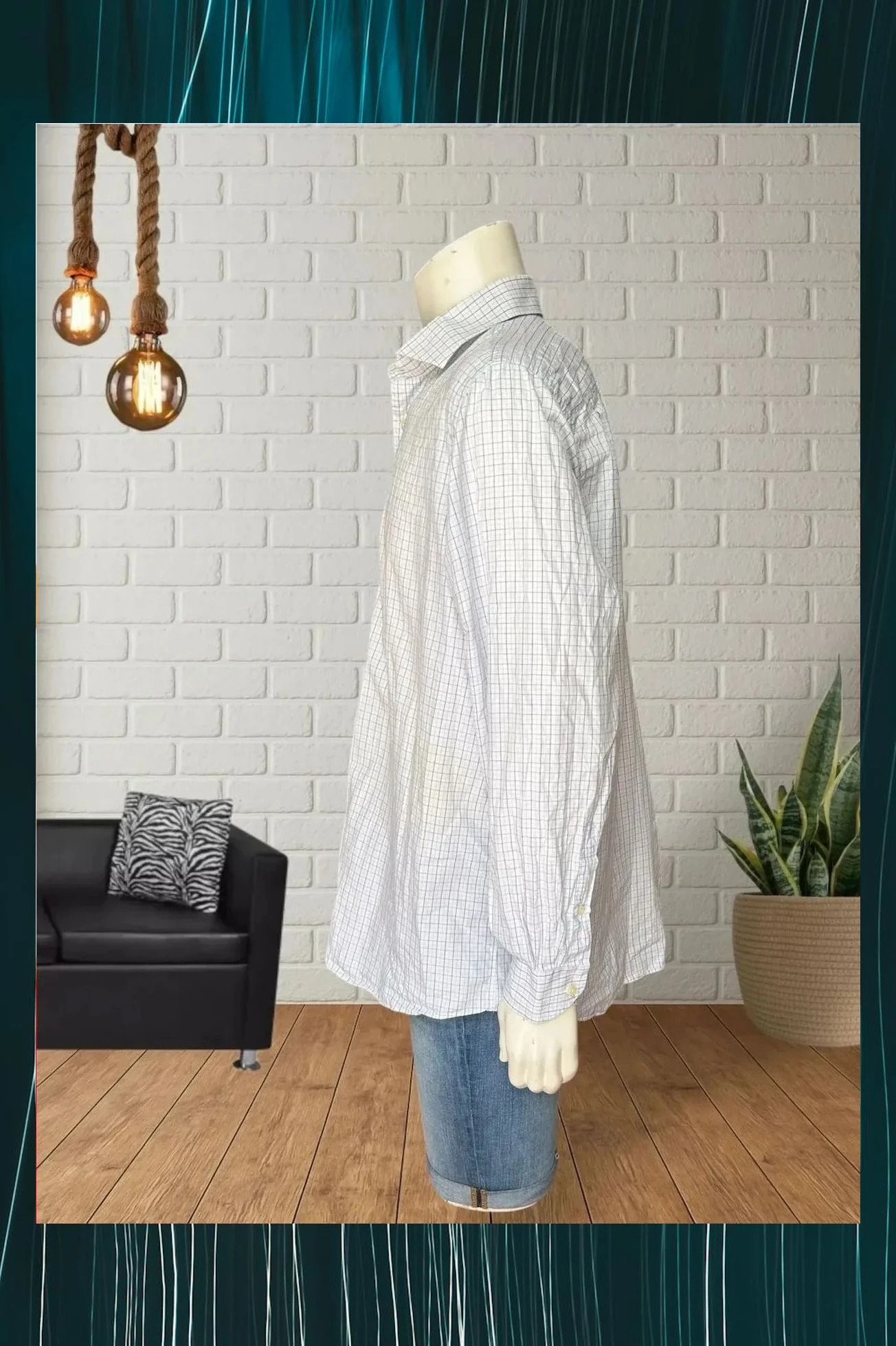 Camisa de Cuadros Emilio Tucci - Talla XXL – Emidio Tucci – taille XXL 2