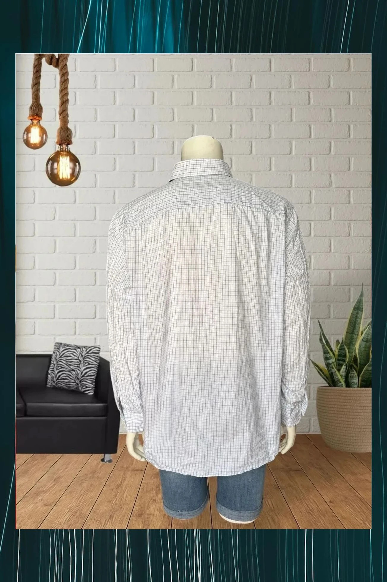 Camisa de Cuadros Emilio Tucci - Talla XXL – Emidio Tucci – taille XXL 3