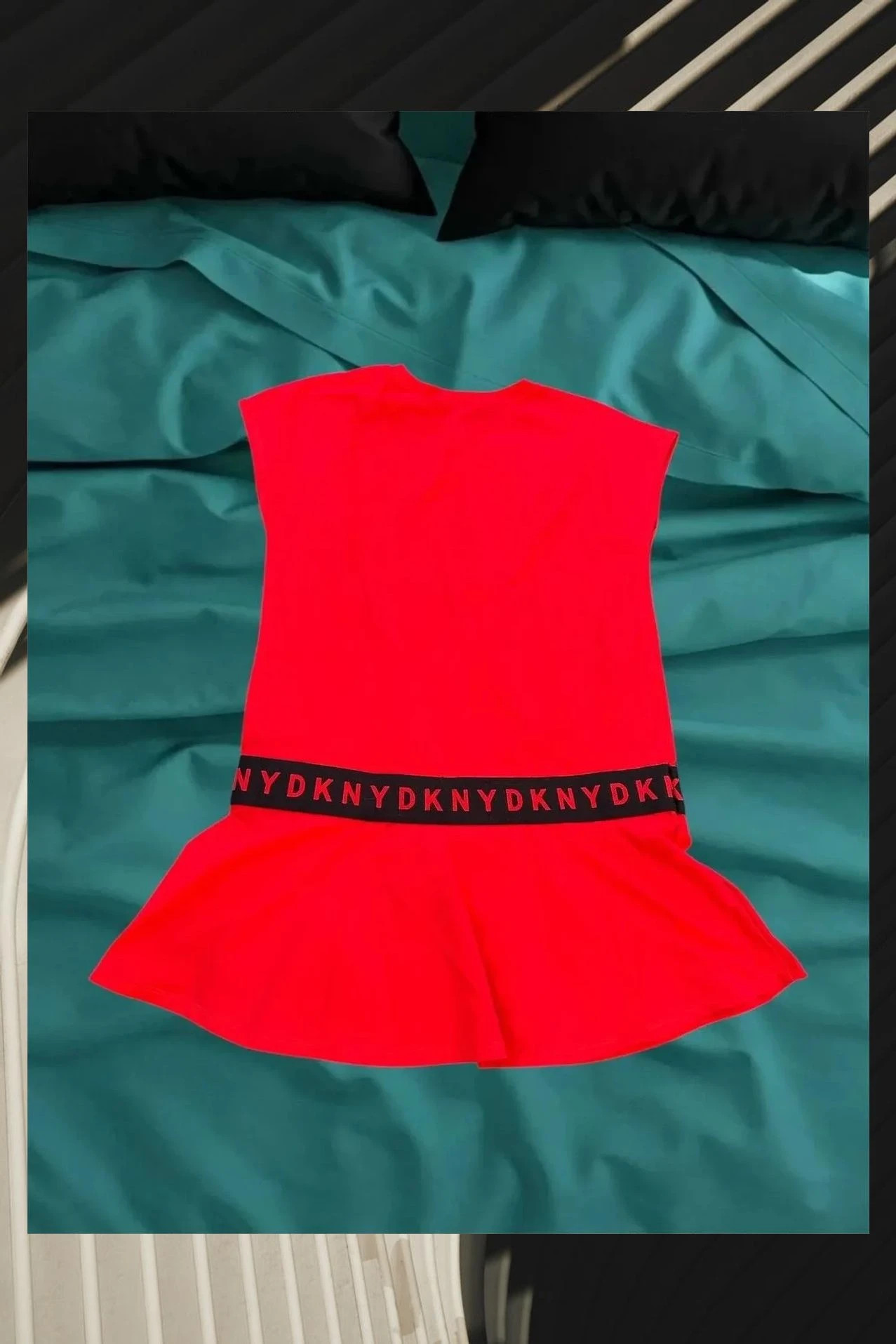 Vestido Deportivo DKNY Niña Rojo - Talla XS – DKNY – taille XS 2