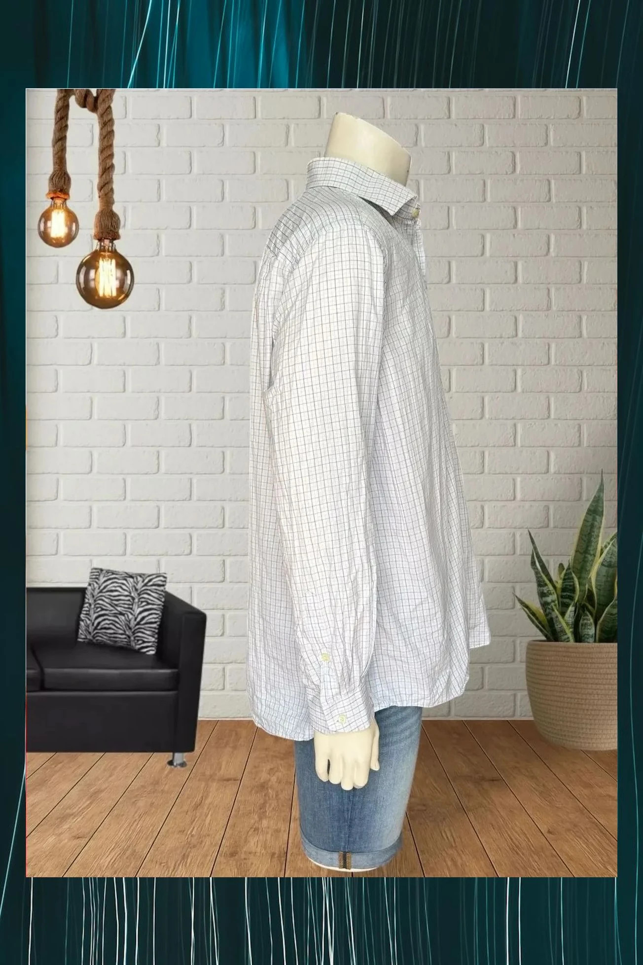 Camisa de Cuadros Emilio Tucci - Talla XXL – Emidio Tucci – taille XXL 4